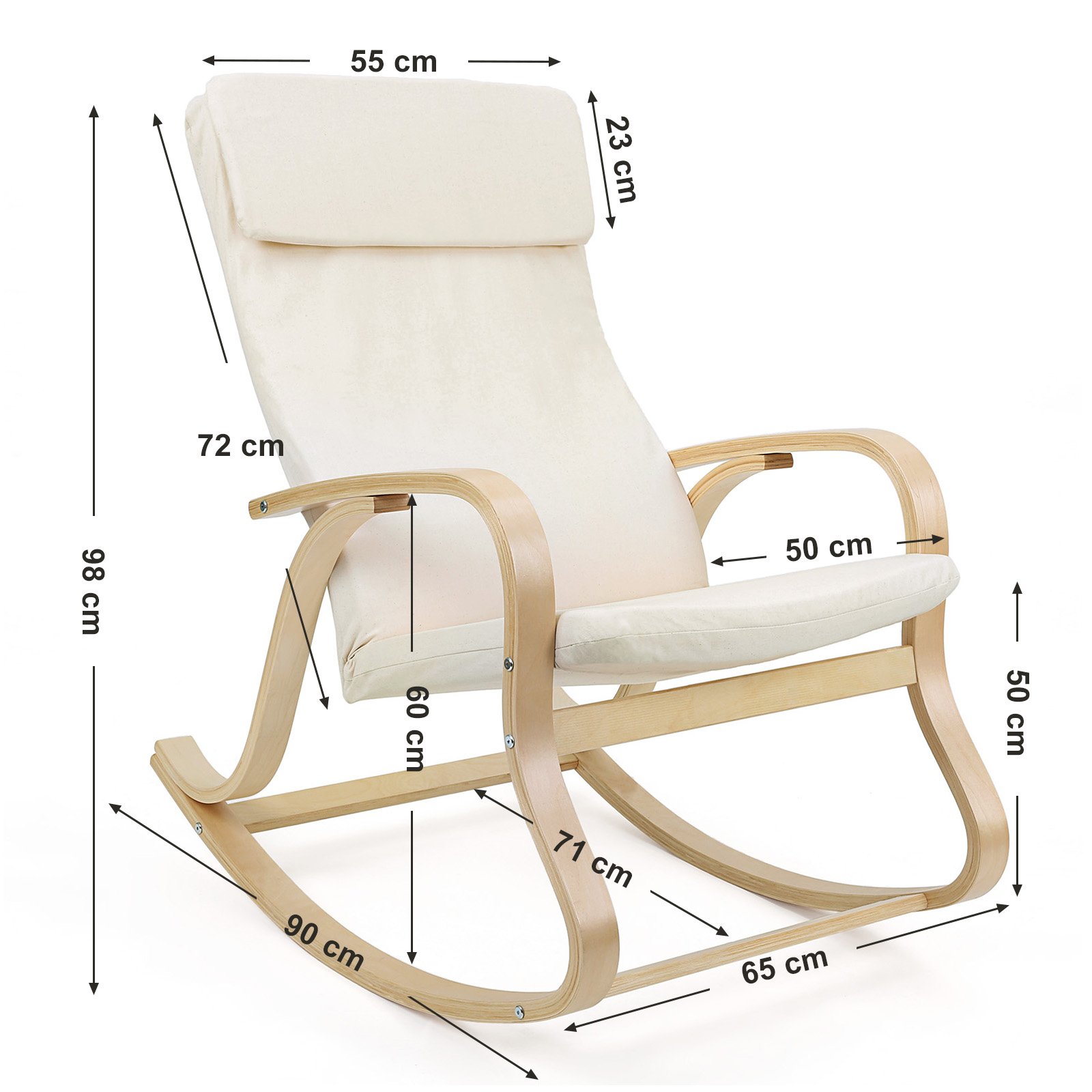 songmics-schaukelstuhl-schwingsessel-relaxstuhl-beige-lyy30m image 3