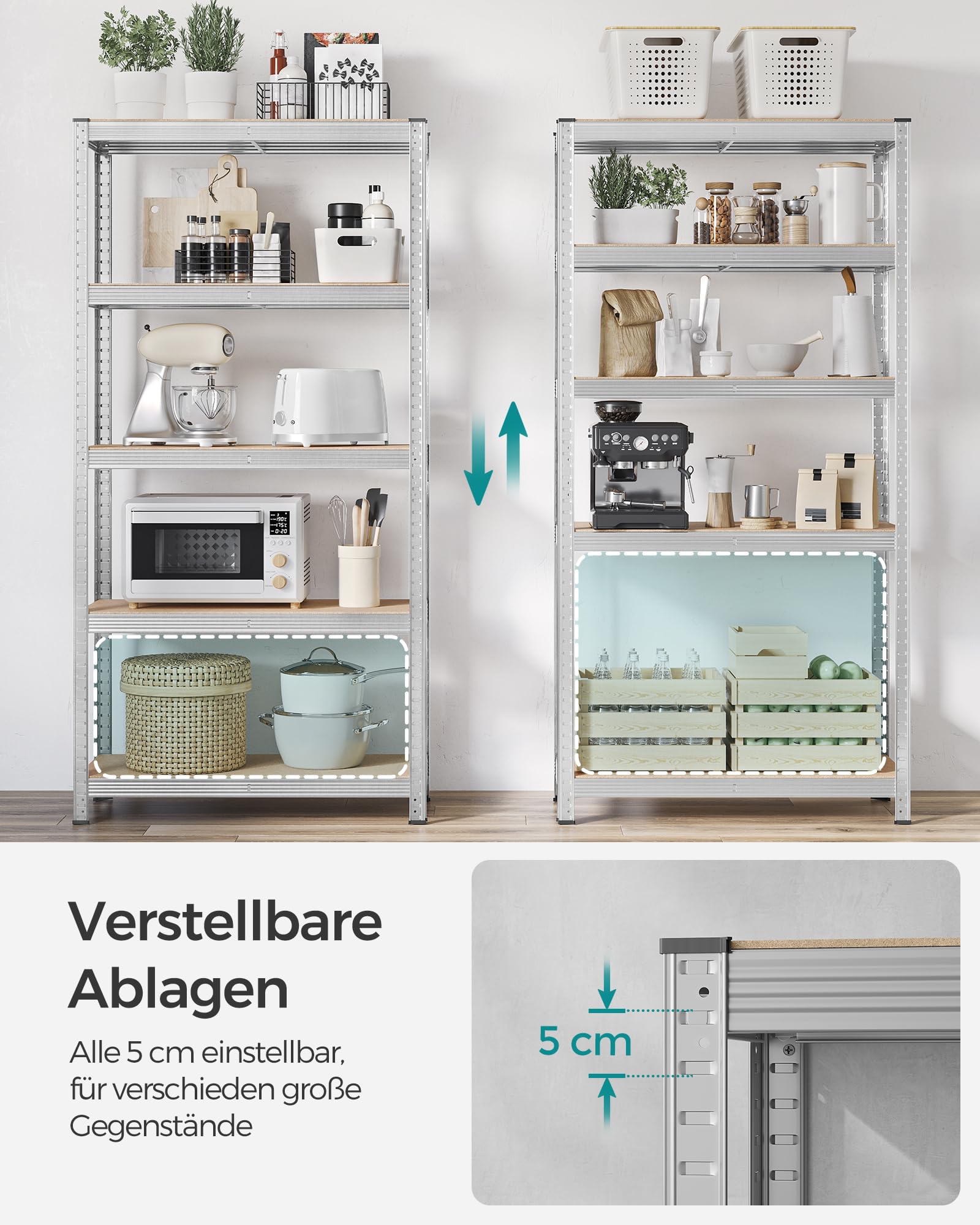 songmics-schwerlastregal-2er-set-40-x-90-x-180-cm-silbern-glr040e02 image 5