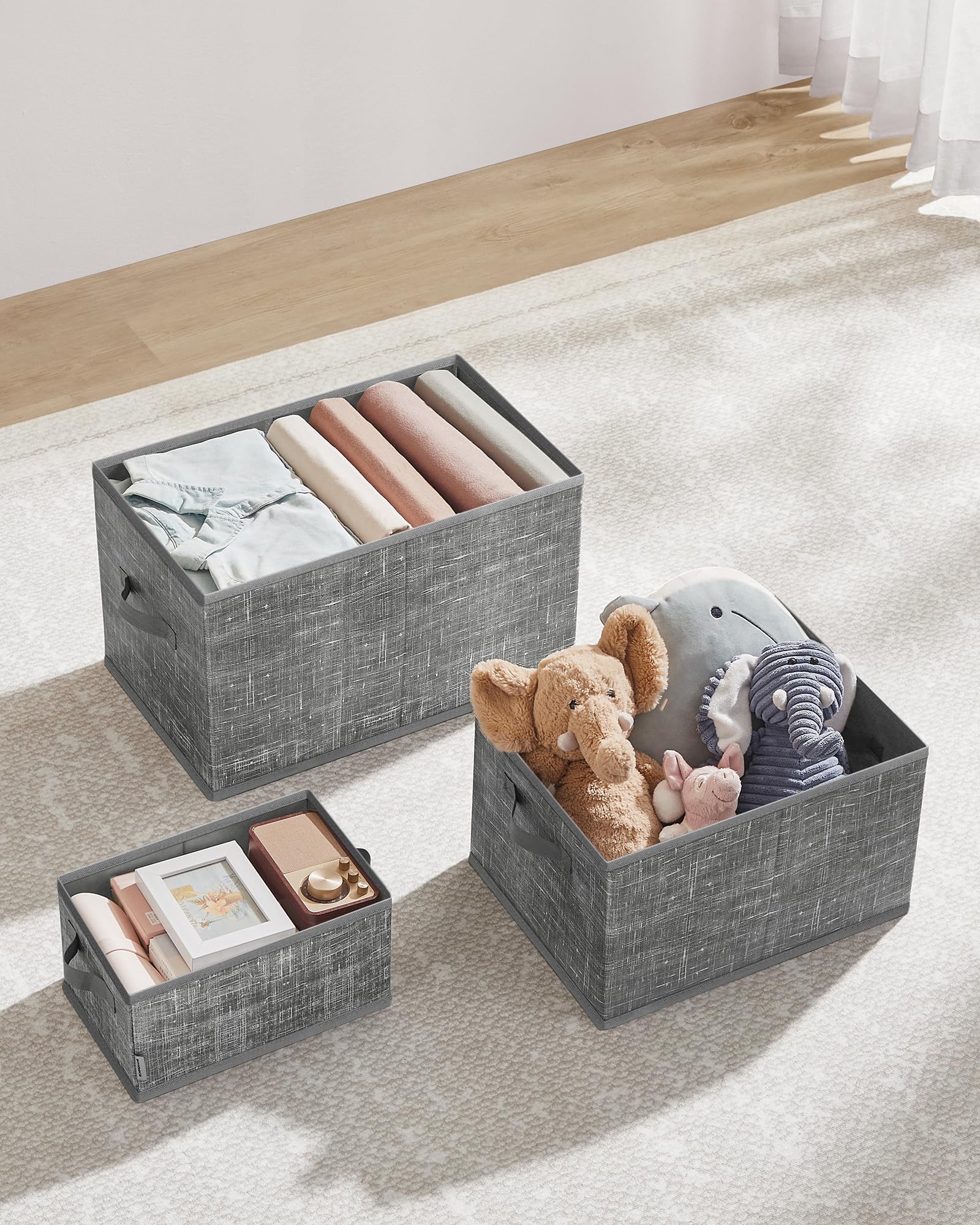 songmics-aufbewahrungsbox-3er-set-30-x-20-x-15-cm-schilfgrau-rob415g01 image 2