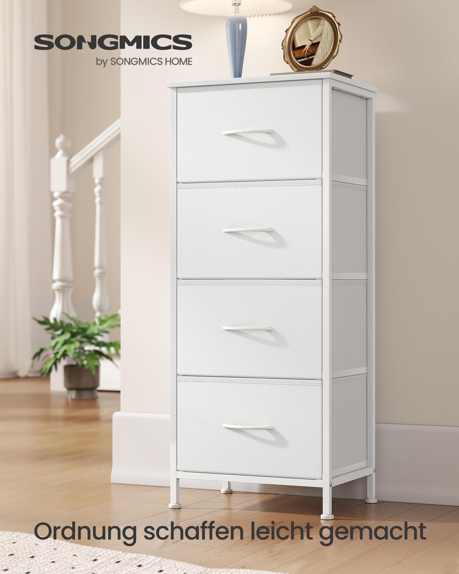 songmics-bellah-kommode-lgs314wh01-mit-4-schubladen-wolkenwei-schneewei image 3