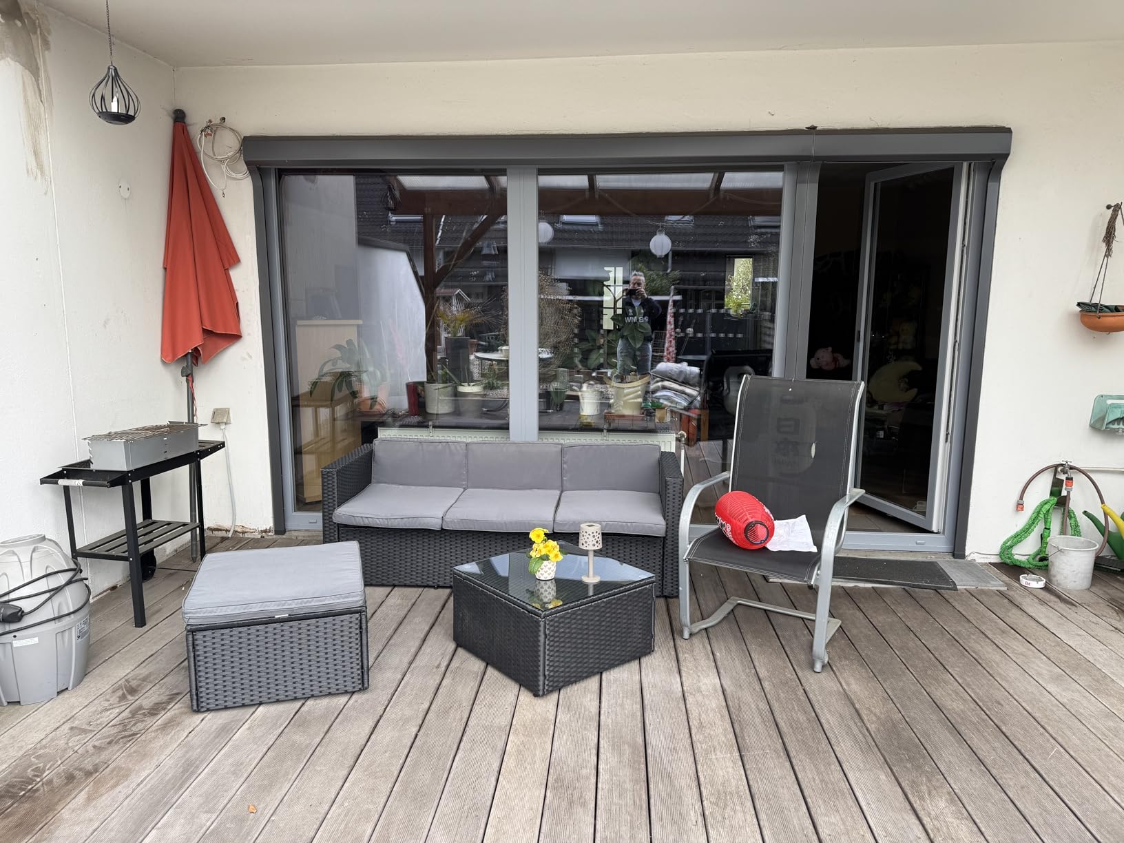 Unsere Terrasse ist jetzt Wohnzimmer