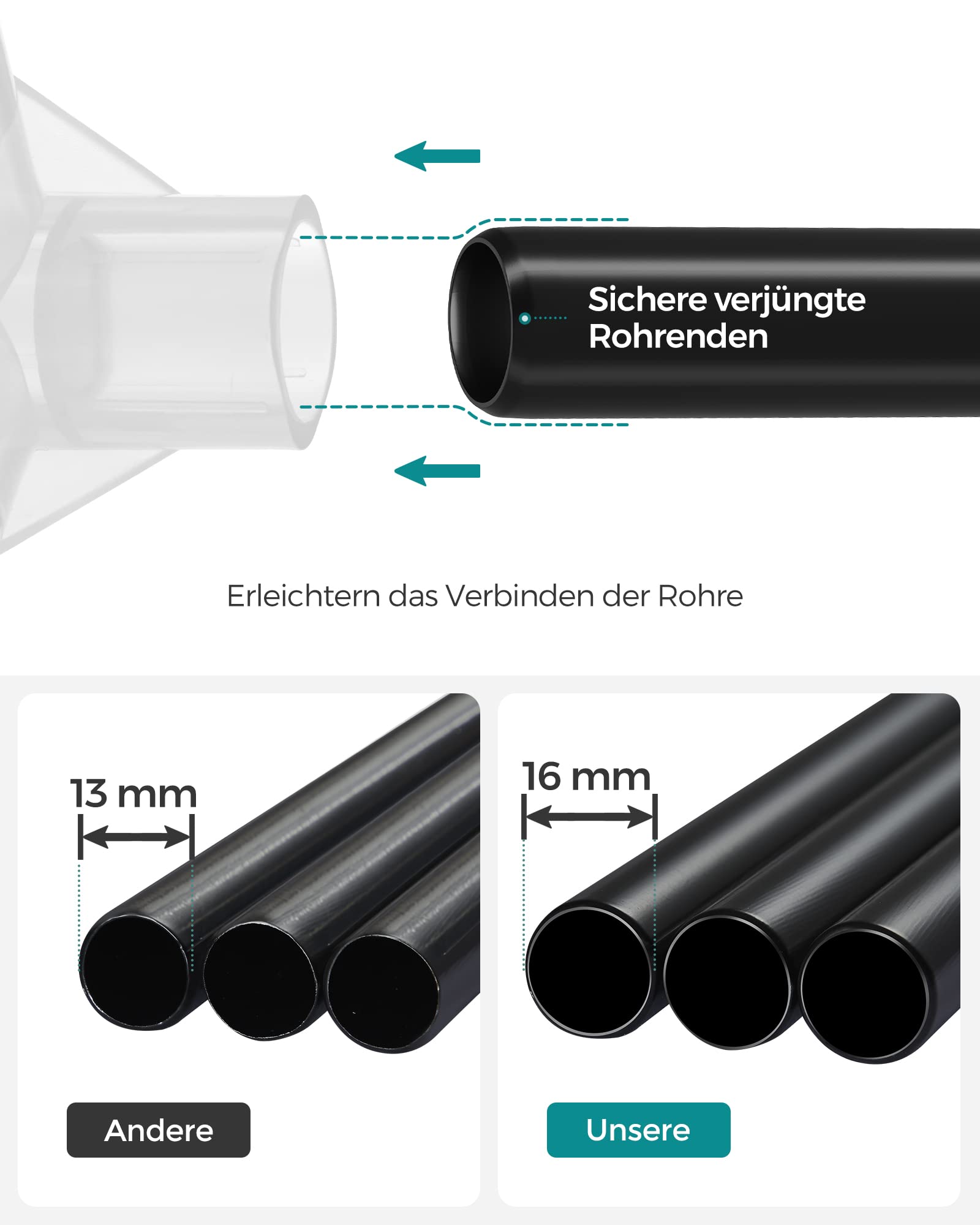 songmics-stoffschrank-ryg094g02-45-x-170-x-167-cm-grau-4-h-ngef-cher-mit-ablagen image 4