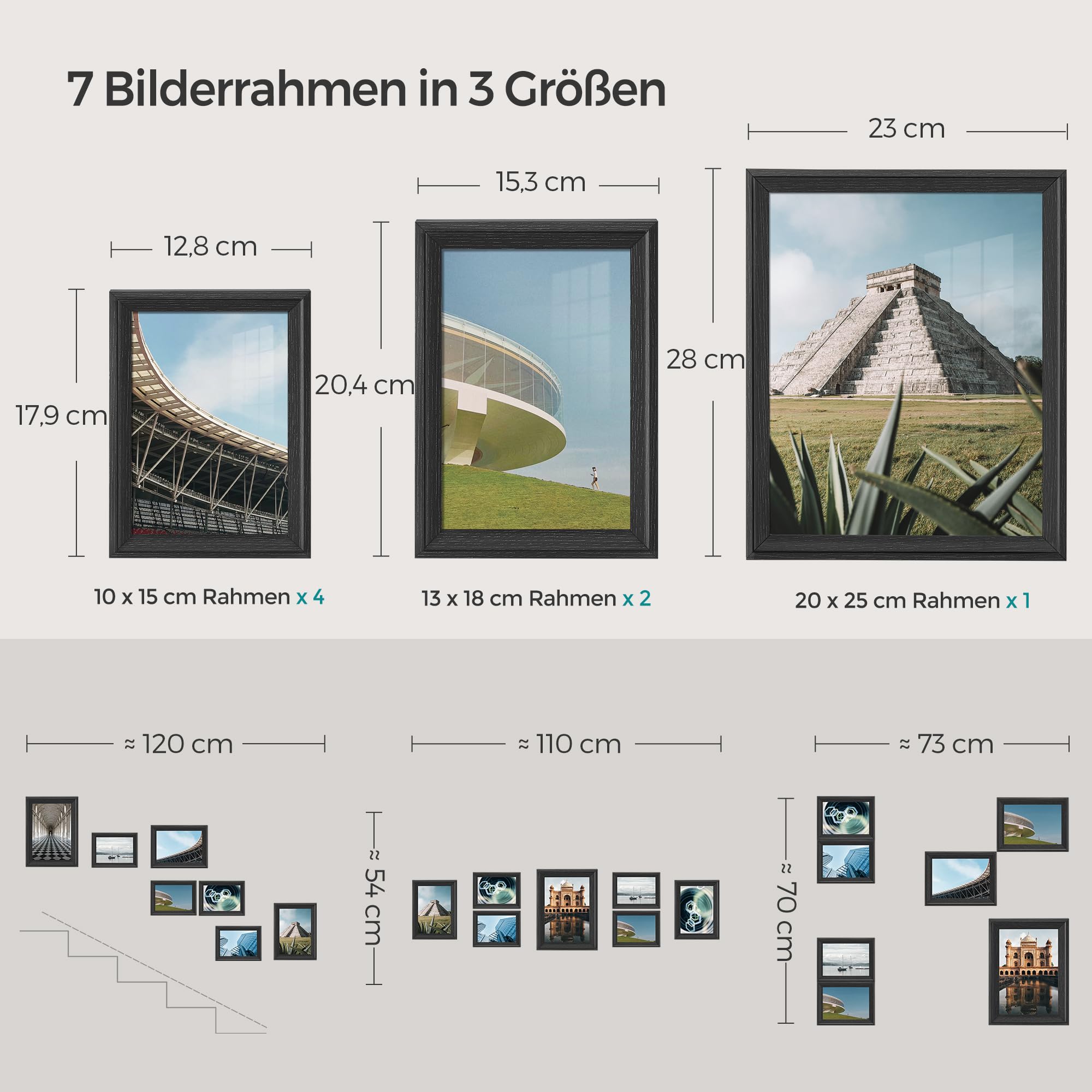 songmics-bilderrahmen-rpf047b01-7er-set-aschschwarz-mit-passepartouts image 6