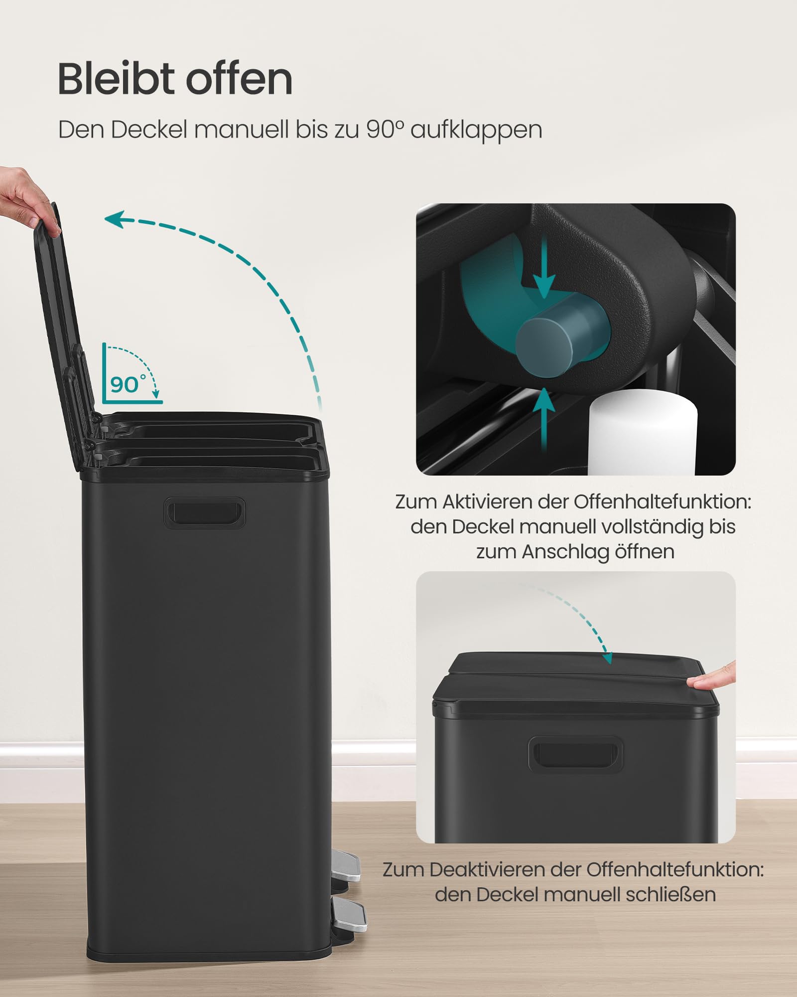 songmics-m-lleimer-k-che-ltb741b02-2x30l-tretm-lleimer-stahl-tintenschwarz image 6