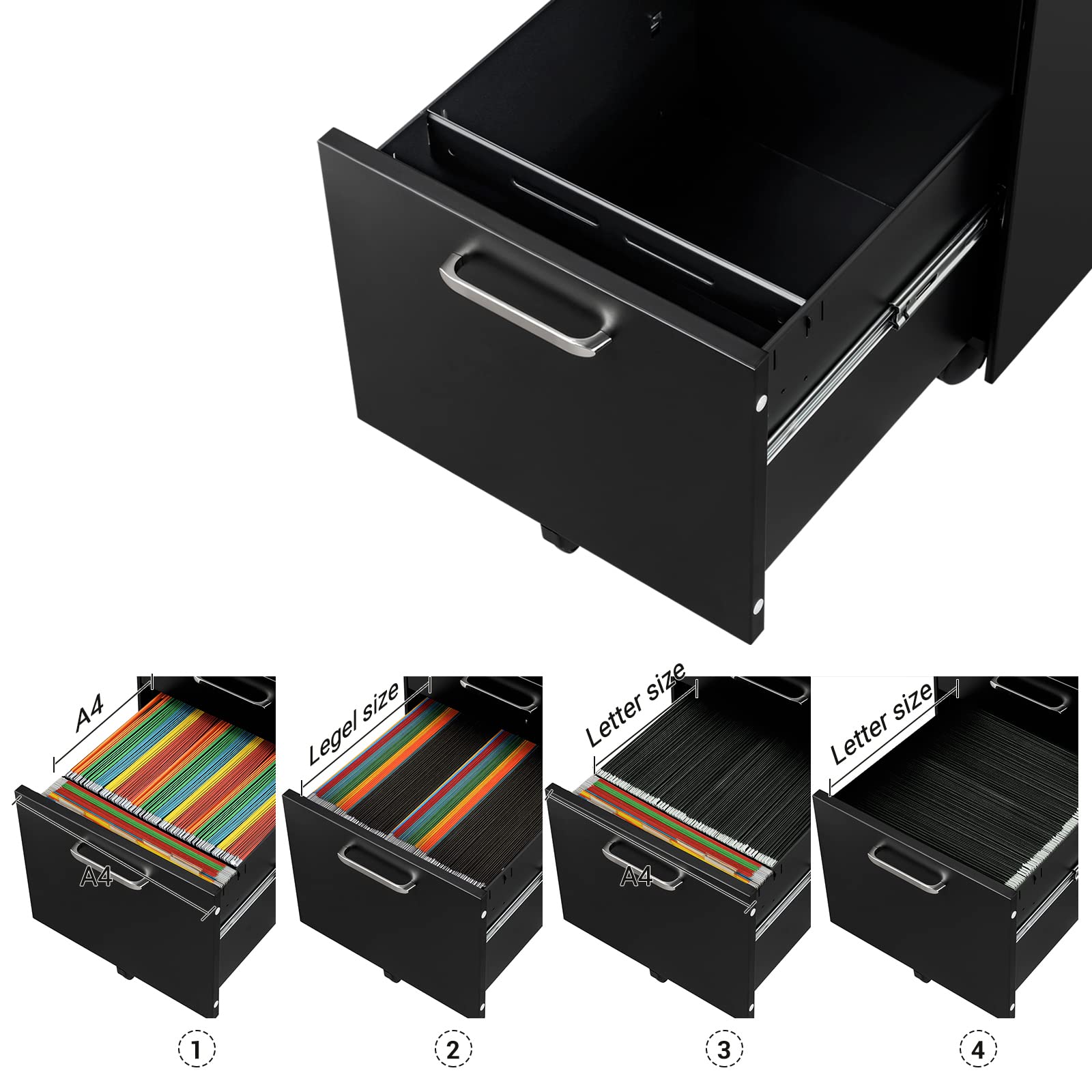 songmics-rollcontainer-stahl-schwarz-mit-3-schubladen-ofc010b01 image 6