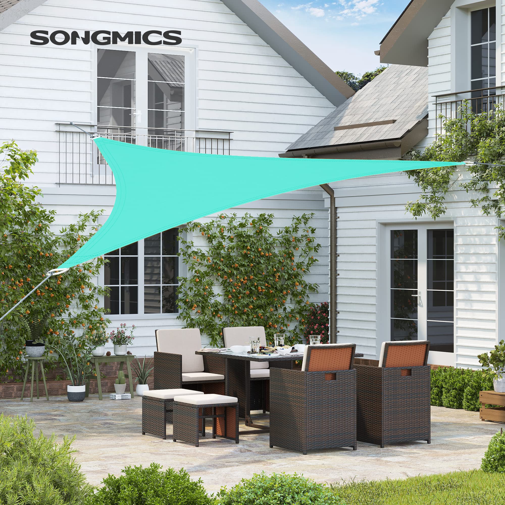 songmics-sonnensegel-gss004b01-dreieckig-3-7-m-t-rkisblau image 2