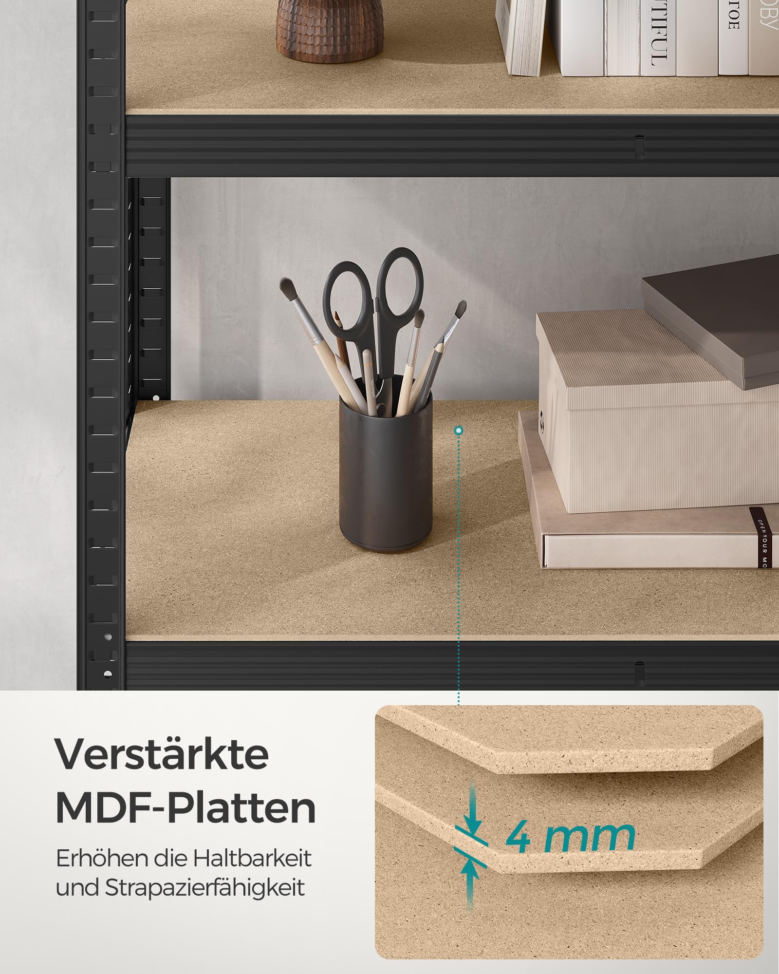 songmics-schwerlastregal-glr060b01-60-x-120-x-200-cm-5-b-den-bis-750-kg-schwarz image 8