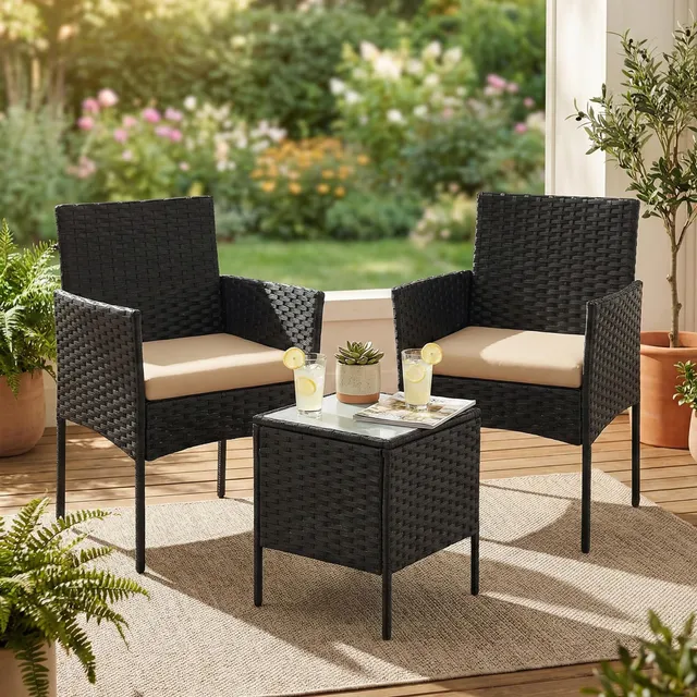 songmics-balkonm-bel-set-ggf003b01-pe-polyrattan-schwarz-taupe-tisch-2-st-hle image 1