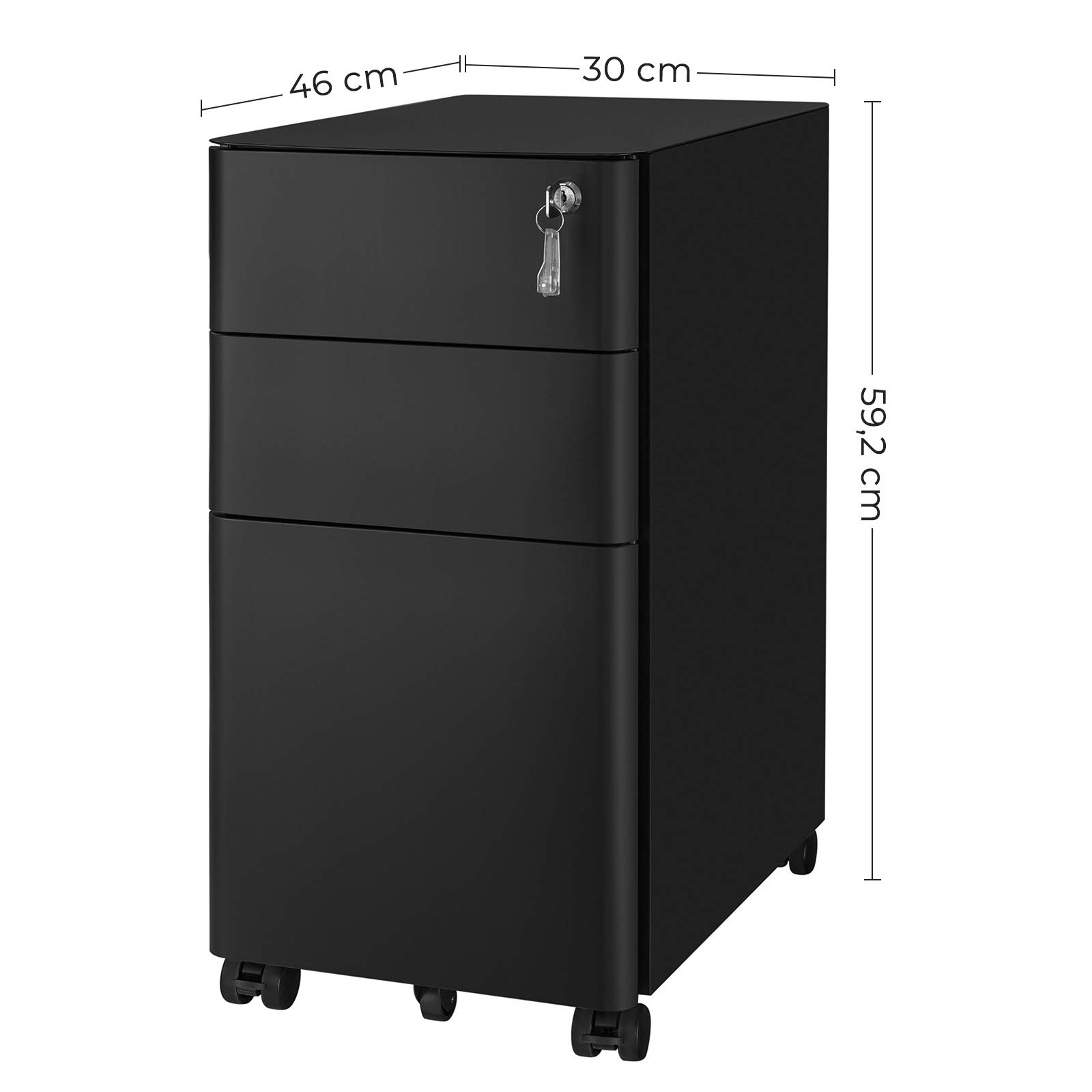 songmics-berend-ofc030b01-aktenschrank-3-schubladen-metall image 3