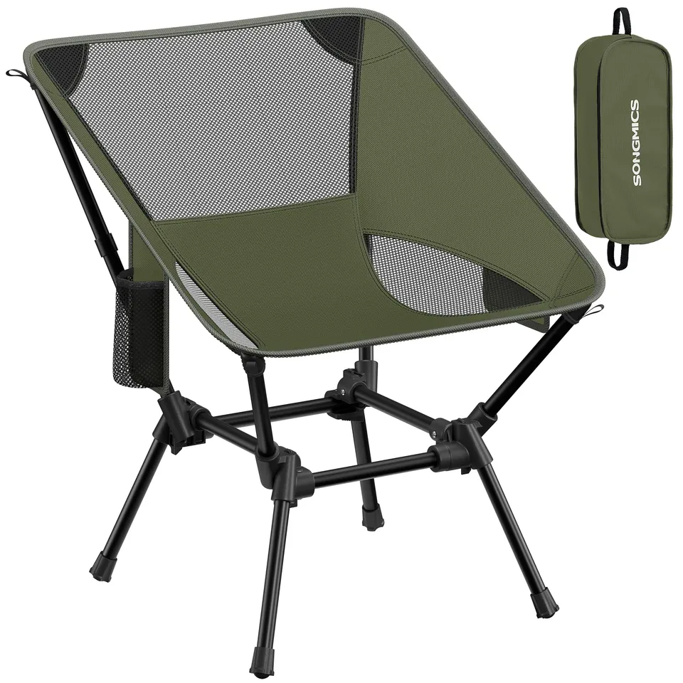 songmics-campingstuhl-klappbar-h-henverstellbar-stahl-bis-150-kg-mit-2-seitentas image 1