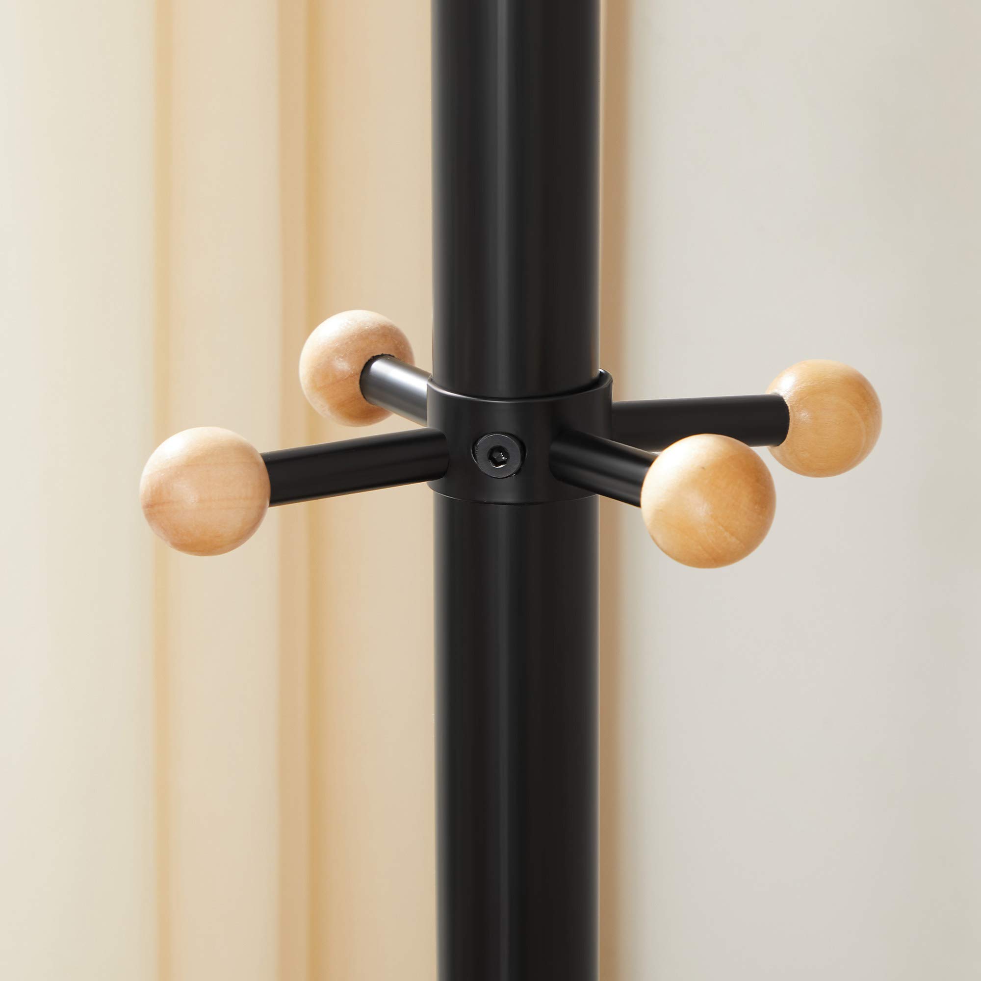 songmics-rcr028b01-garderobenst-nder-stahl-schwarz-173-cm-11-haken image 6