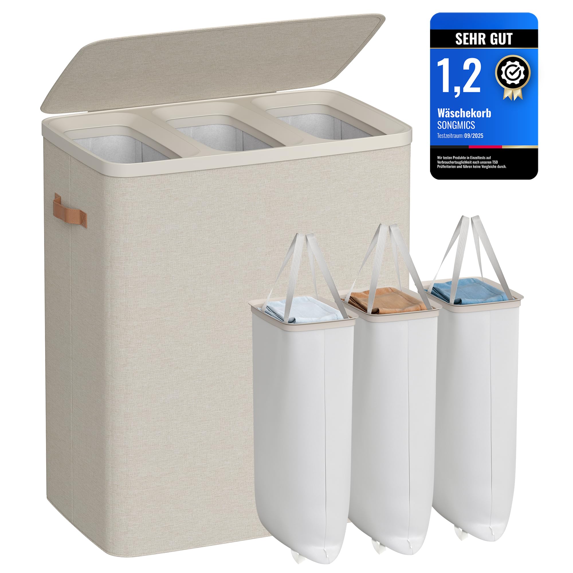 songmics-w-schekorb-lcb814lh01-190-l-3-f-cher-cappuccinobeige-64-x-40-x-75-cm image 1