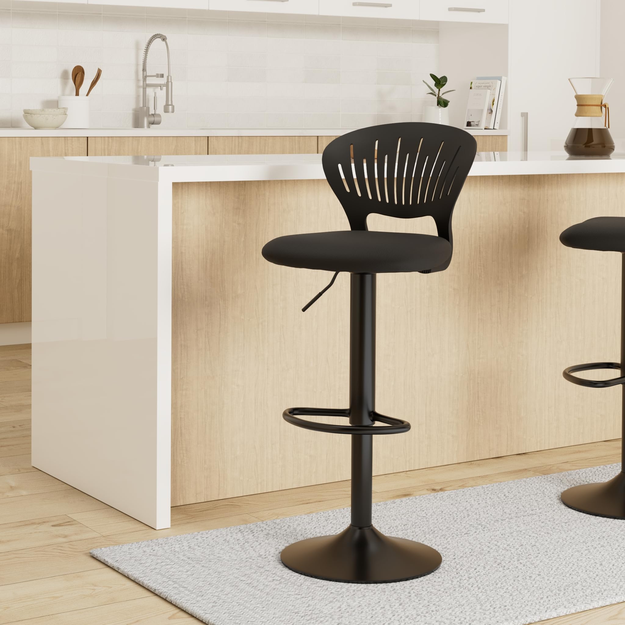songmics-ljb04bk-barhocker-2er-set-h-henverstellbar-mit-lehne-schwarz image 2