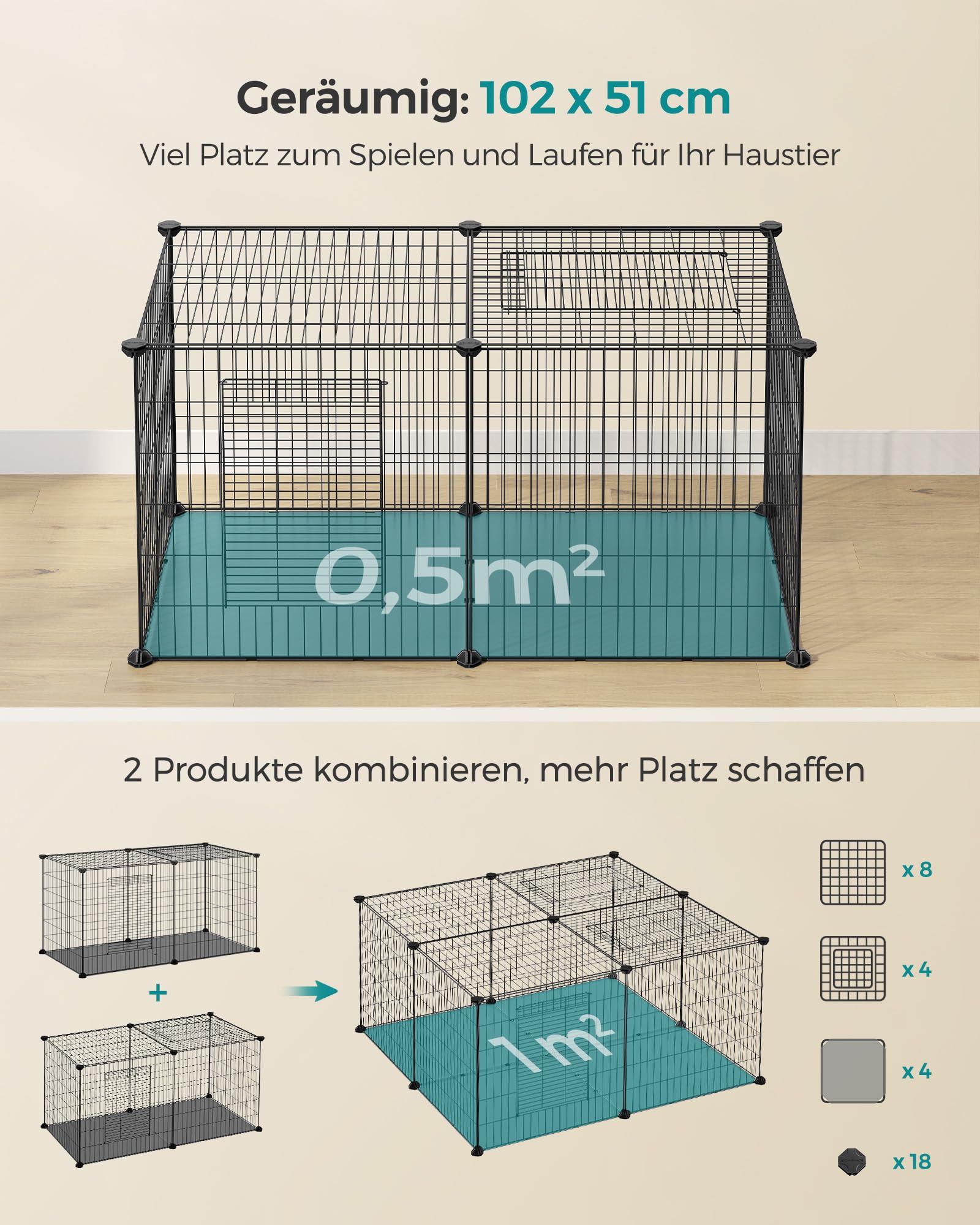 songmics-lpi010b01-kleintierk-fig-xl-102x51x51-cm-schwarz image 3