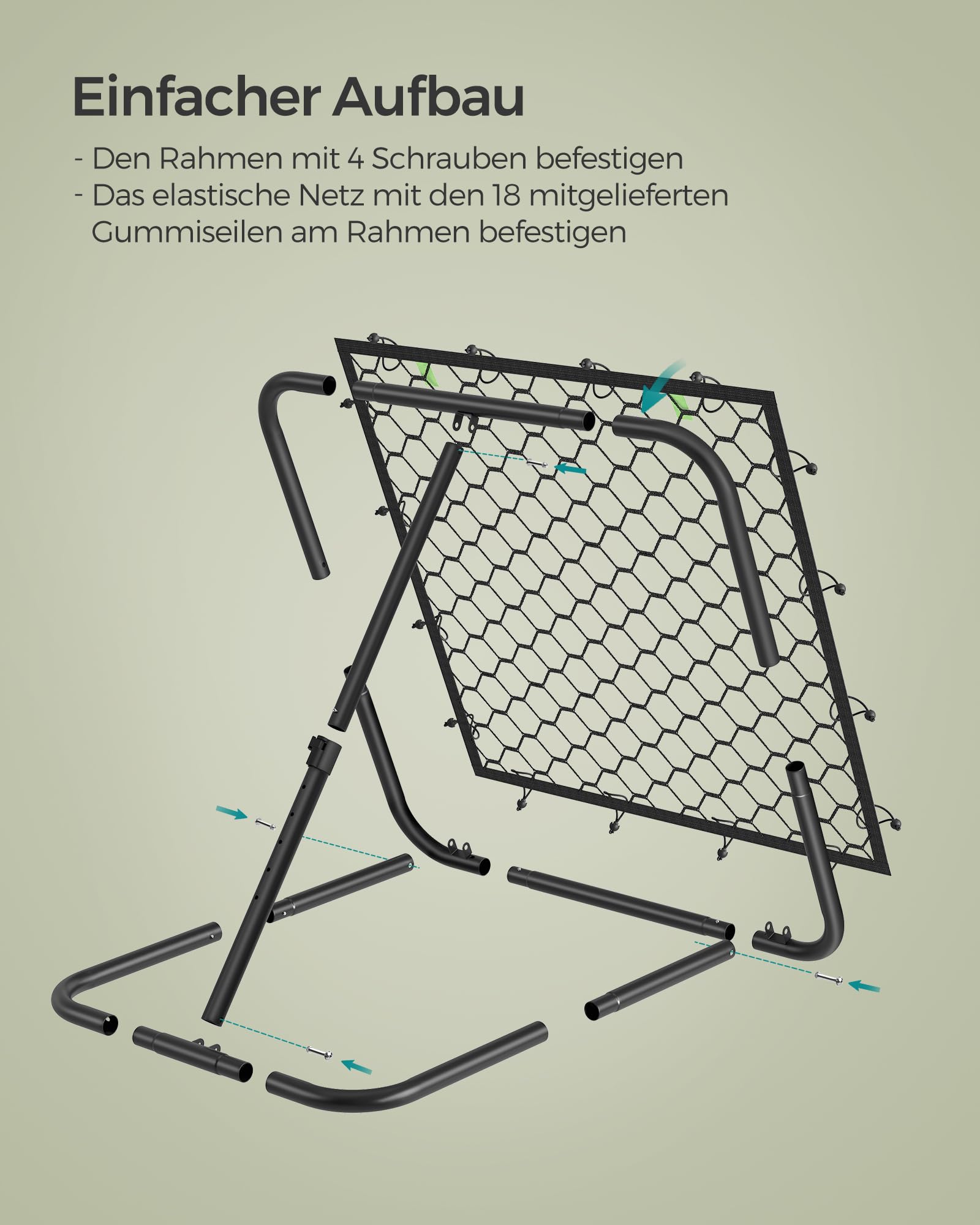 songmics-fu-ball-rebounder-tragbares-fu-balltor-kinder-stahlrahmen-winkelverstel image 7
