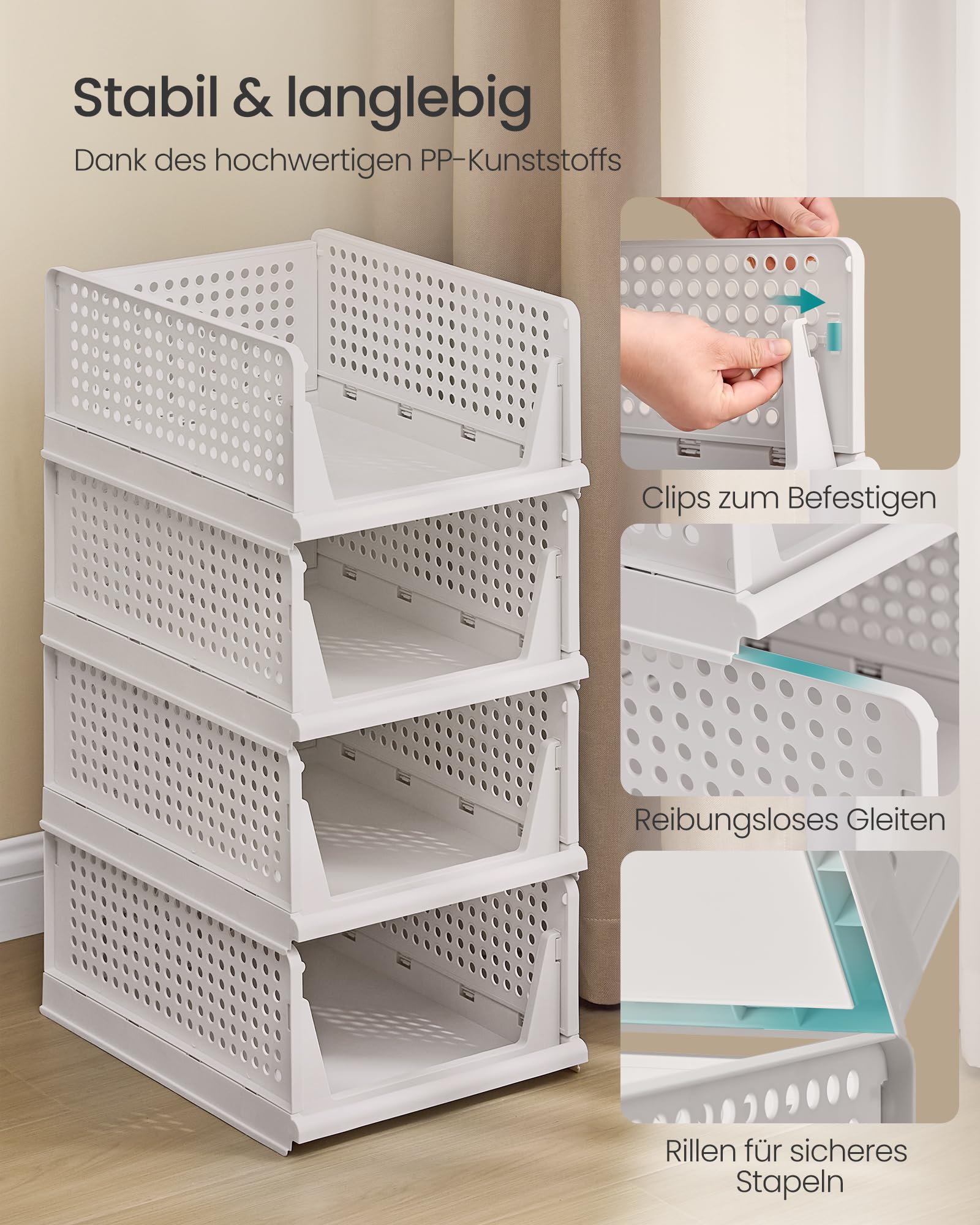 songmics-schrank-organizer-6er-set-klappbar-stapelbar-ausziehbarer-korb image 5