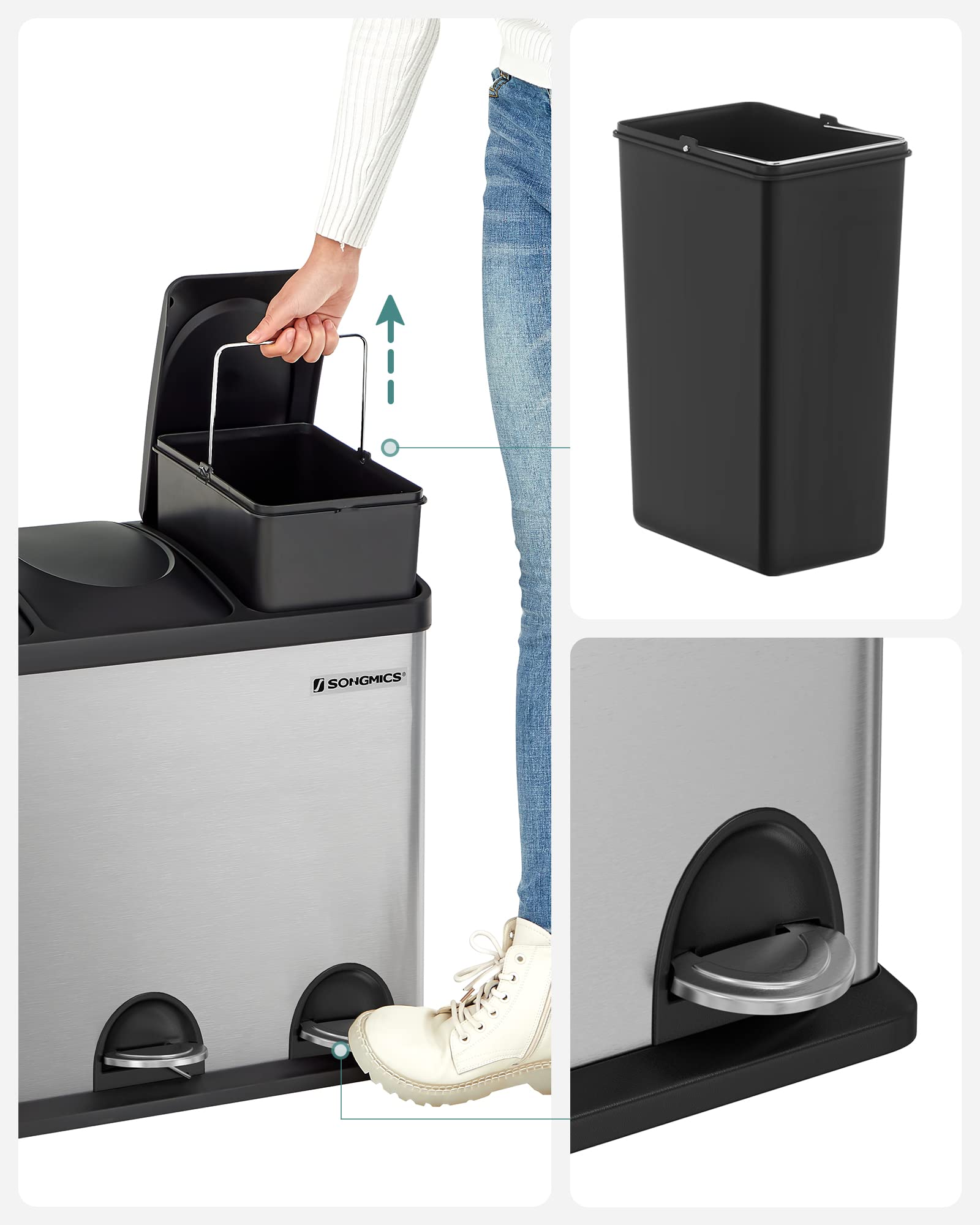 songmics-m-lleimer-k-che-3-f-cher-54-liter-treteimer image 4
