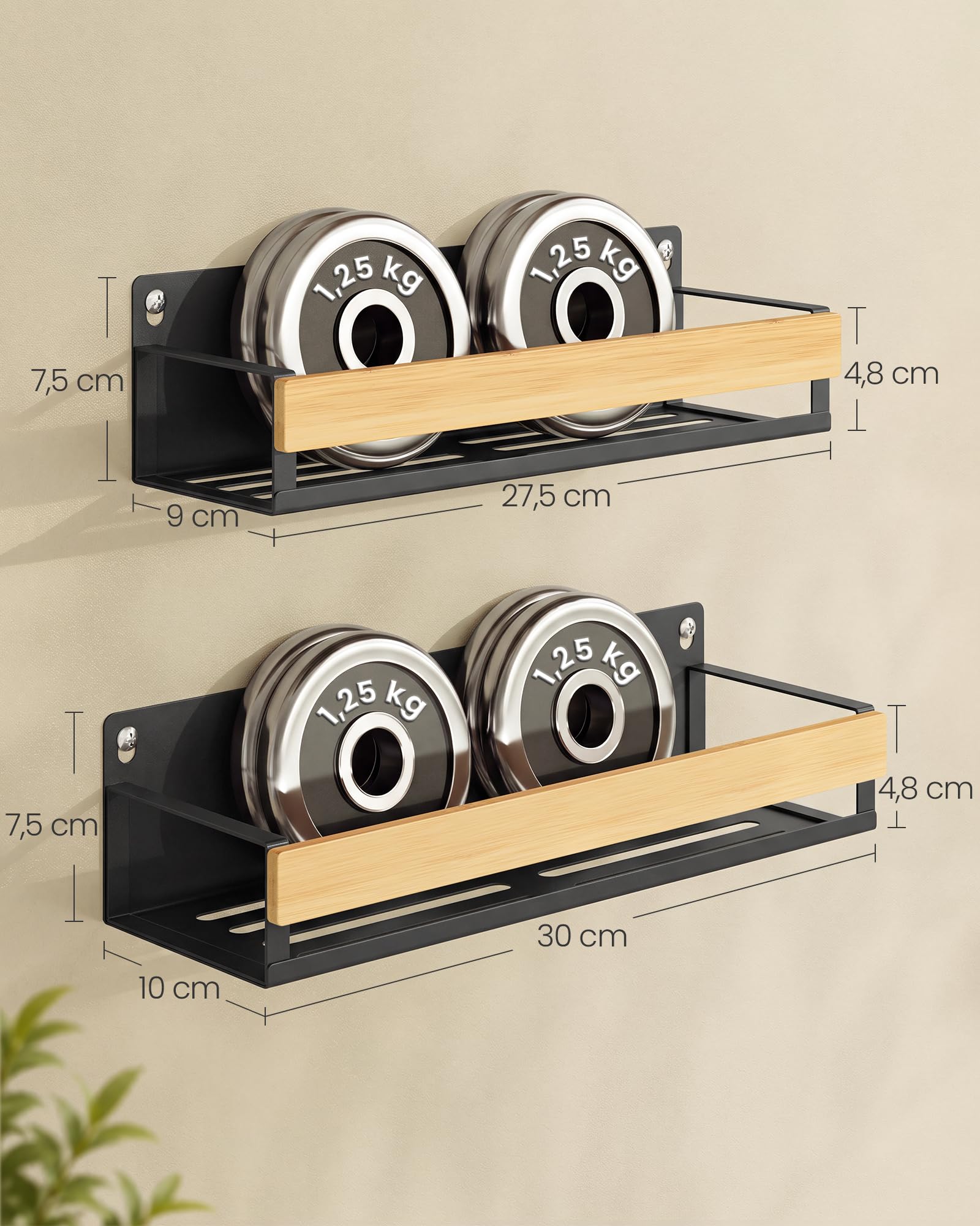 songmics-gew-rzregal-wand-4er-set-breit-bambus-schwarz image 5