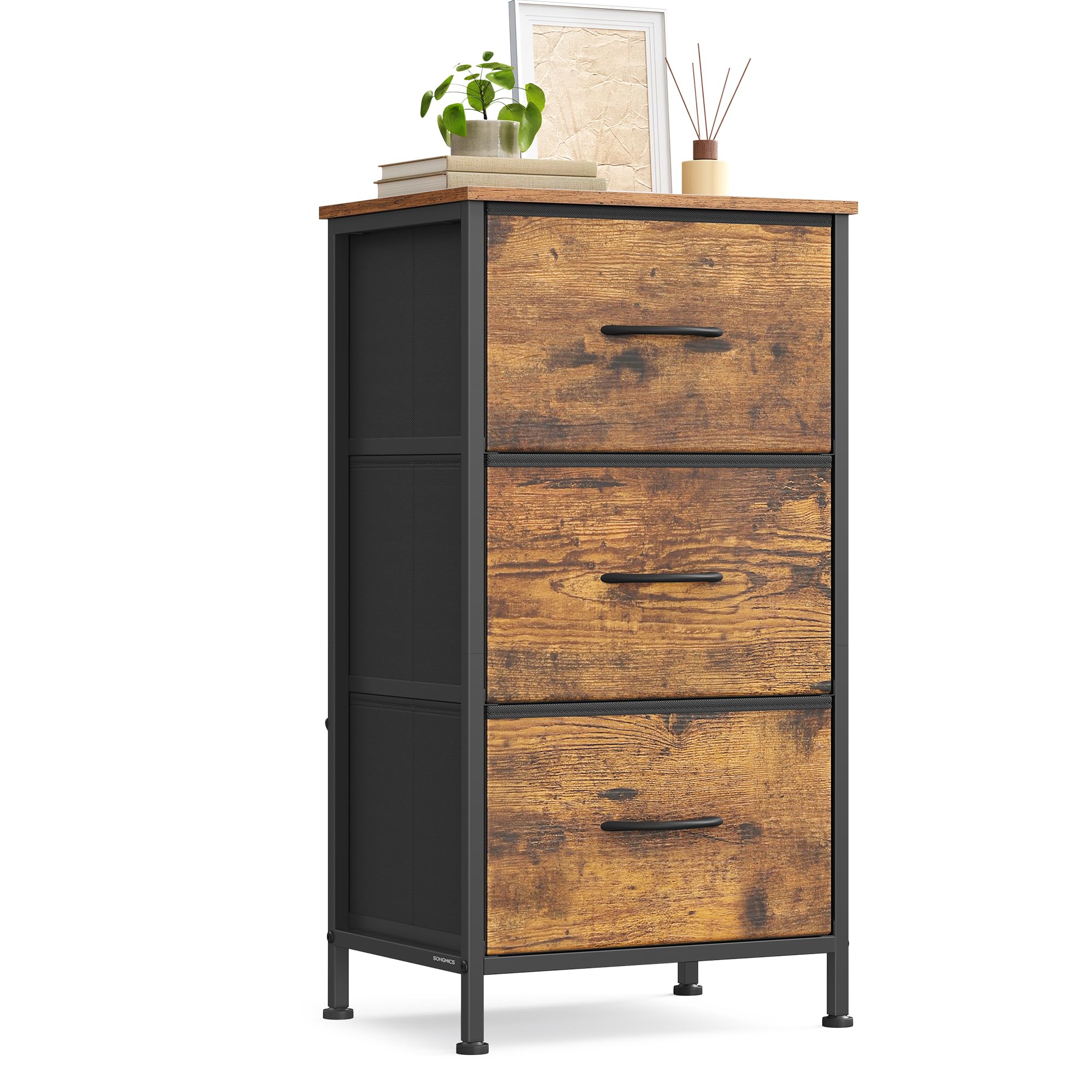songmics-bellah-kommode-lgs314wh01-mit-4-schubladen-wolkenwei-schneewei image 8