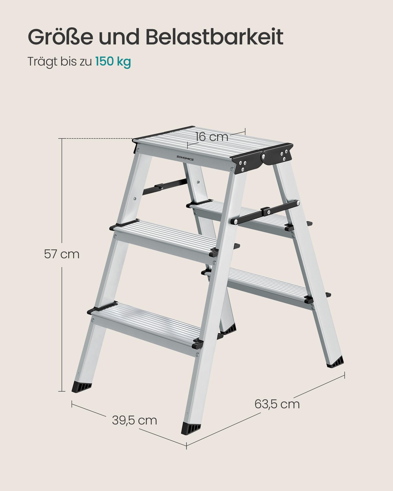 songmics-trittleiter-aluleiter-3-stufen-glt23k image 4
