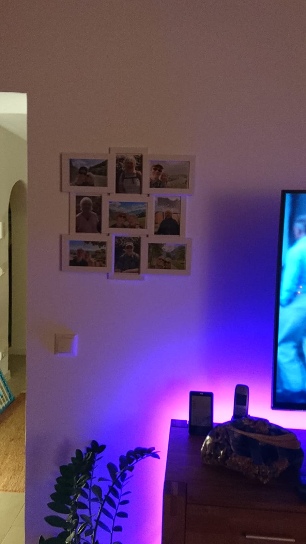 Sieht an der Wand richtig schön aus