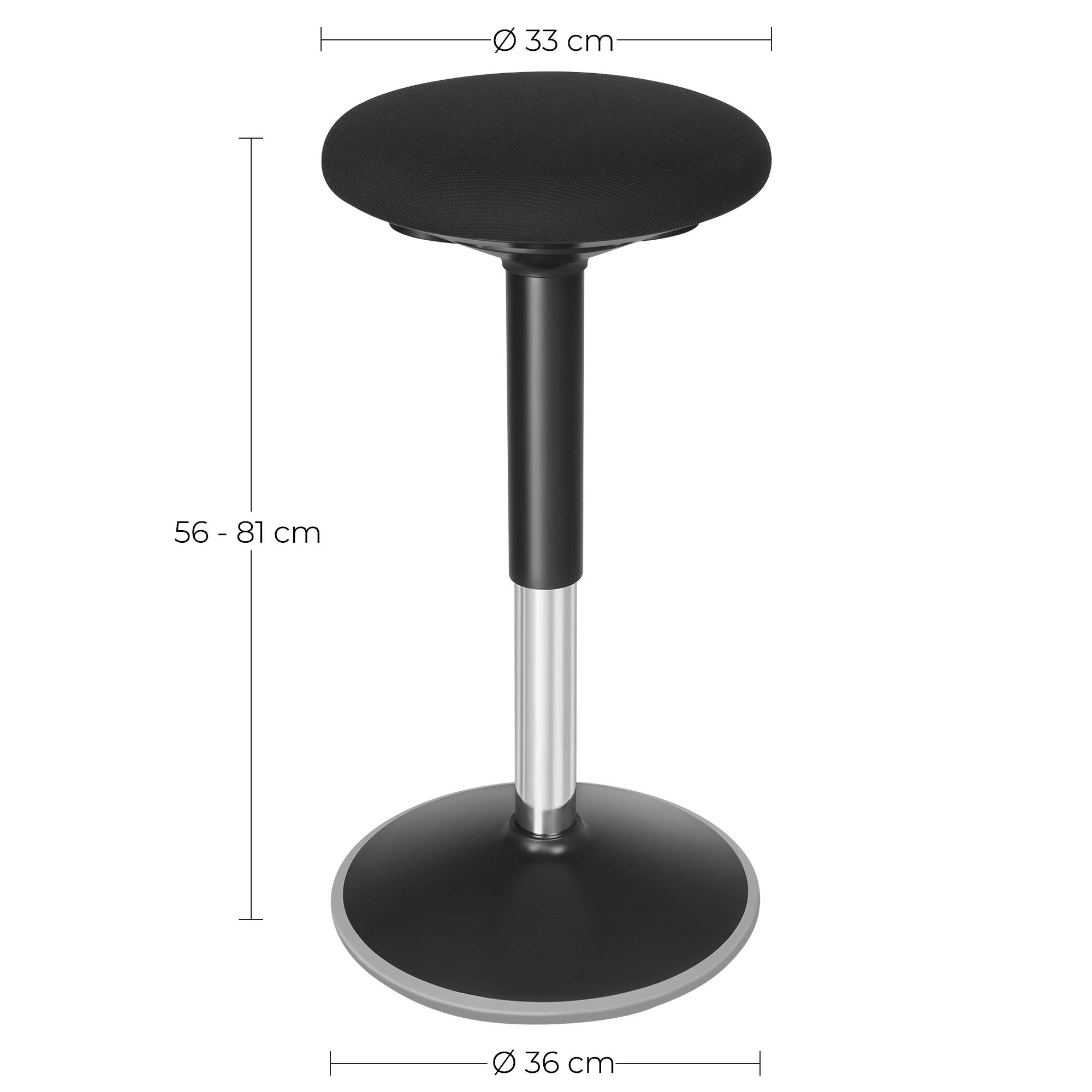 songmics-osc05bk-dynamischer-sitzhocker-stehhocker-h-henverstellbar-56-81-cm-sch image 7