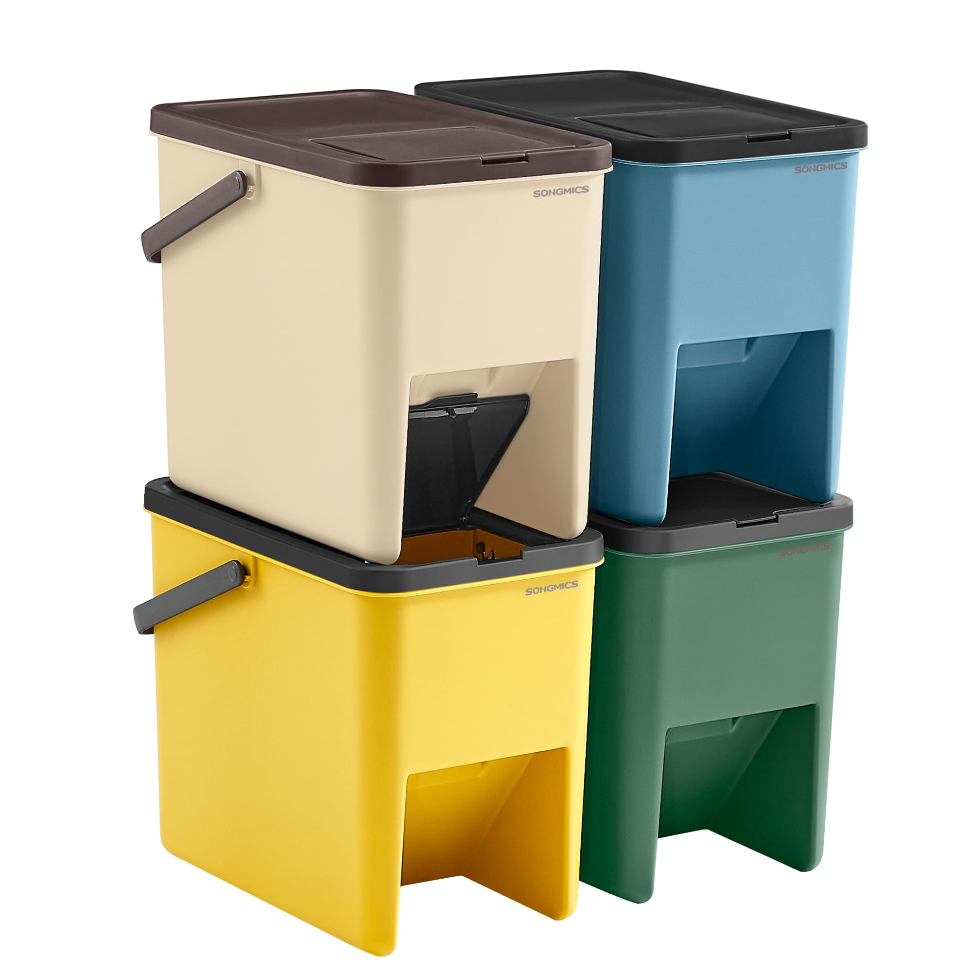 songmics-m-lltrennsystem-4er-set-je-20-l-stapelbar-gelb-blau-beige-gr-n image 8