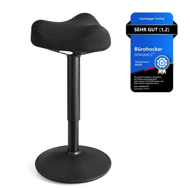 songmics-hocker-stehhocker-360-neigbar-schwarz-osc008b01 image 1