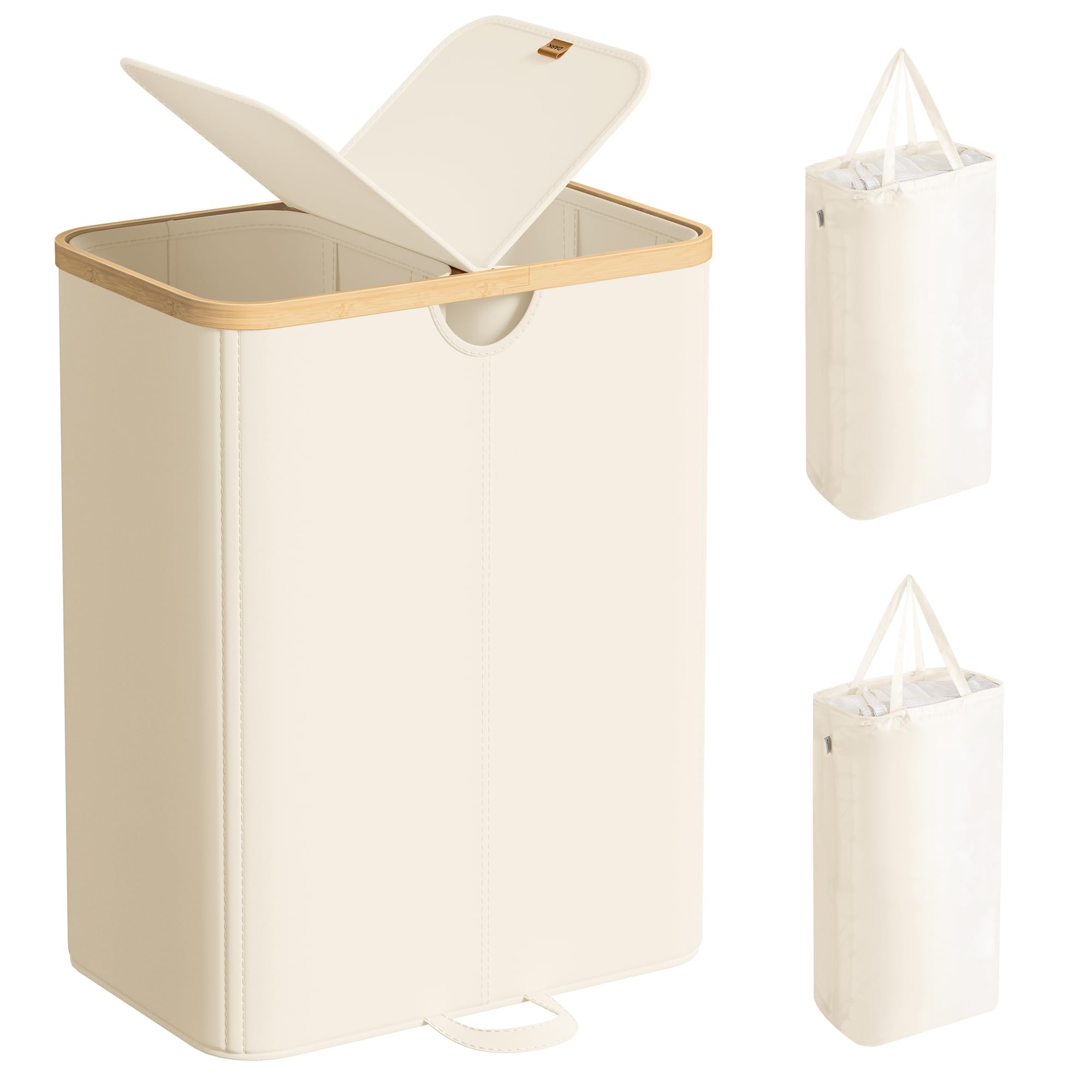songmics-w-schekorb-2-f-cher-150-liter-mit-deckel-schiefergrau-naturbeige-lcb523 image 8