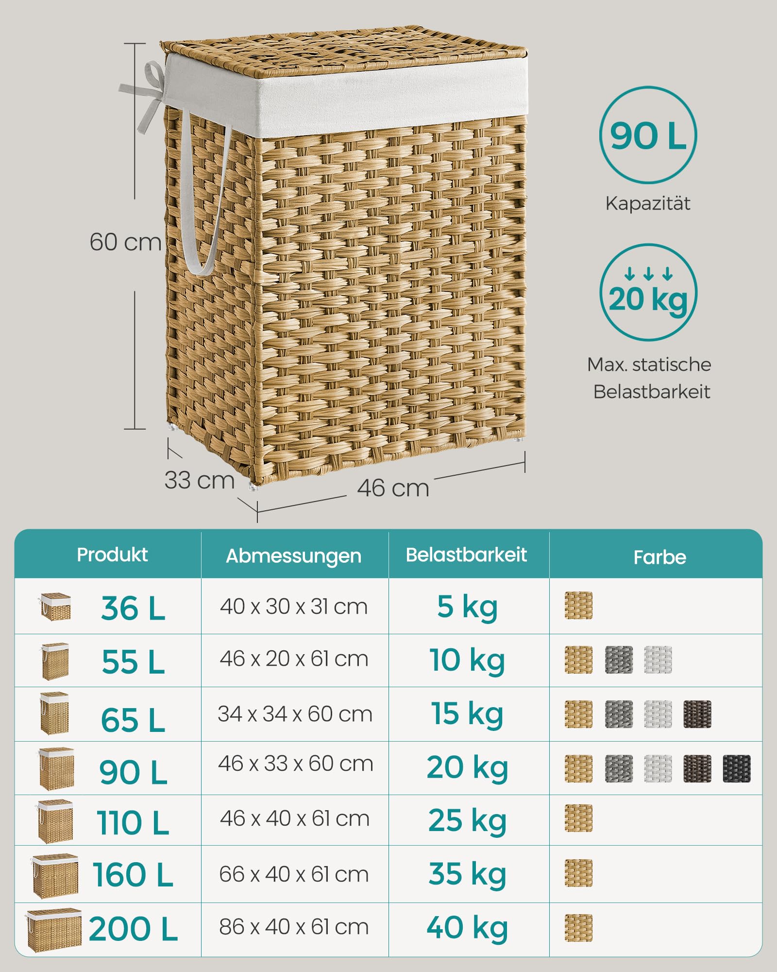 songmics-w-schekorb-schmal-90-l-synthetisches-rattan-faltbar image 5