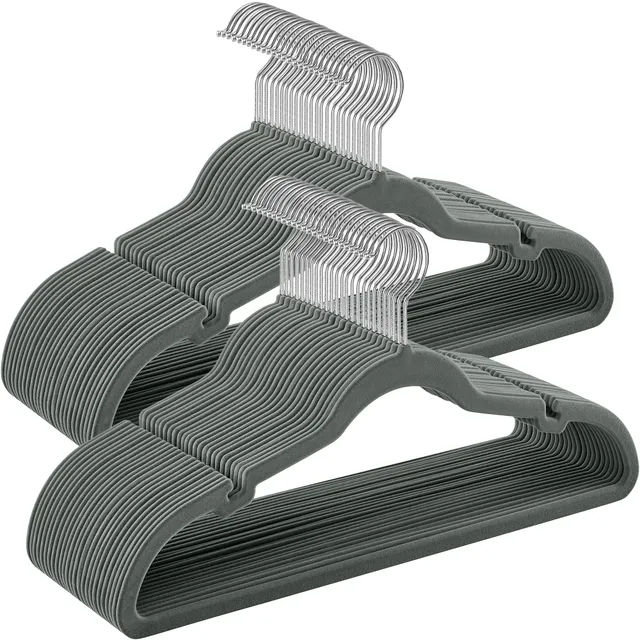 songmics-kleiderb-gel-samt-crf029g05-50er-set-grau-43-cm-0-6-cm-mit-360-haken image 1