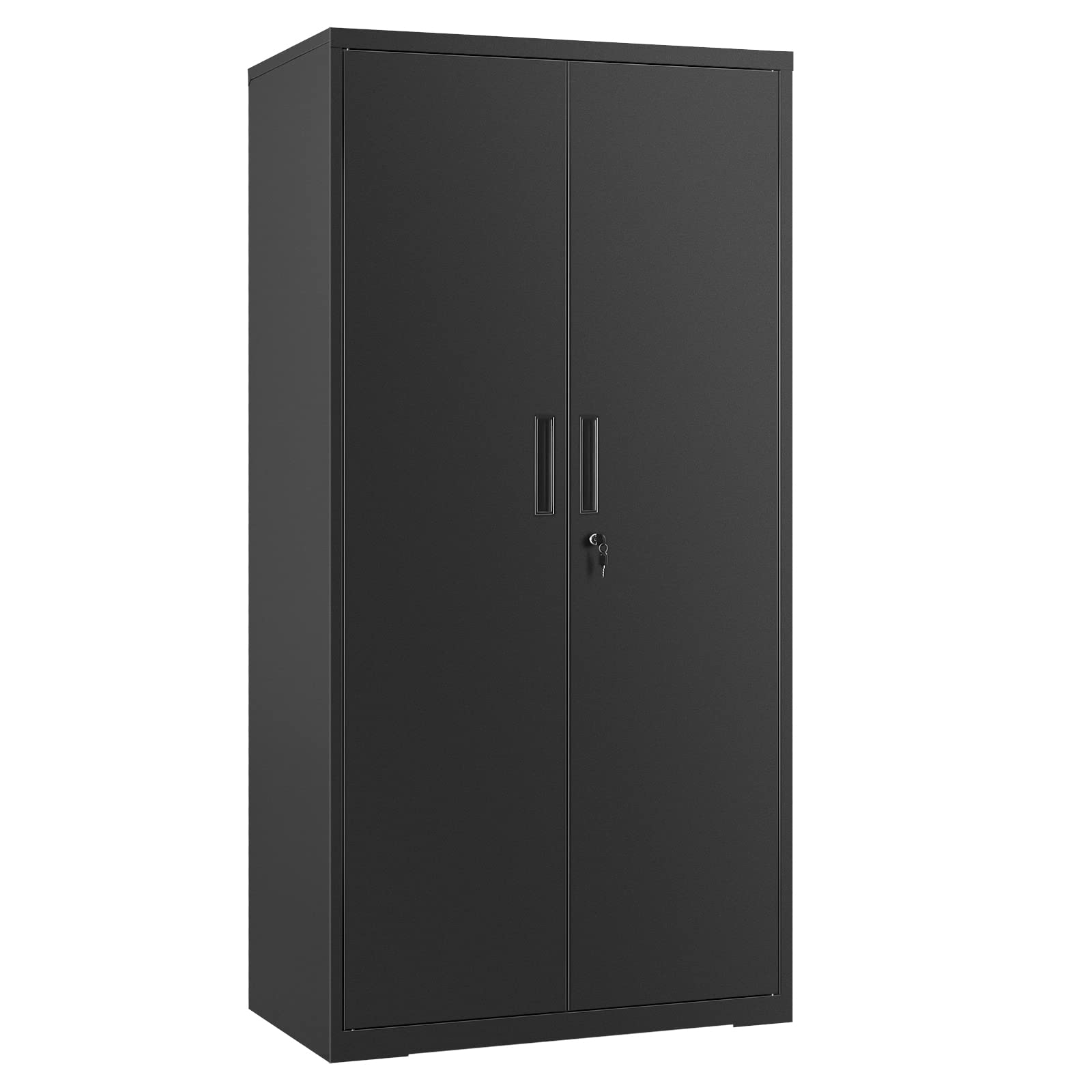 songmics-aktenschrank-metall-5-ebenen-80x40x180-cm-mit-schloss-omc015b01 image 5