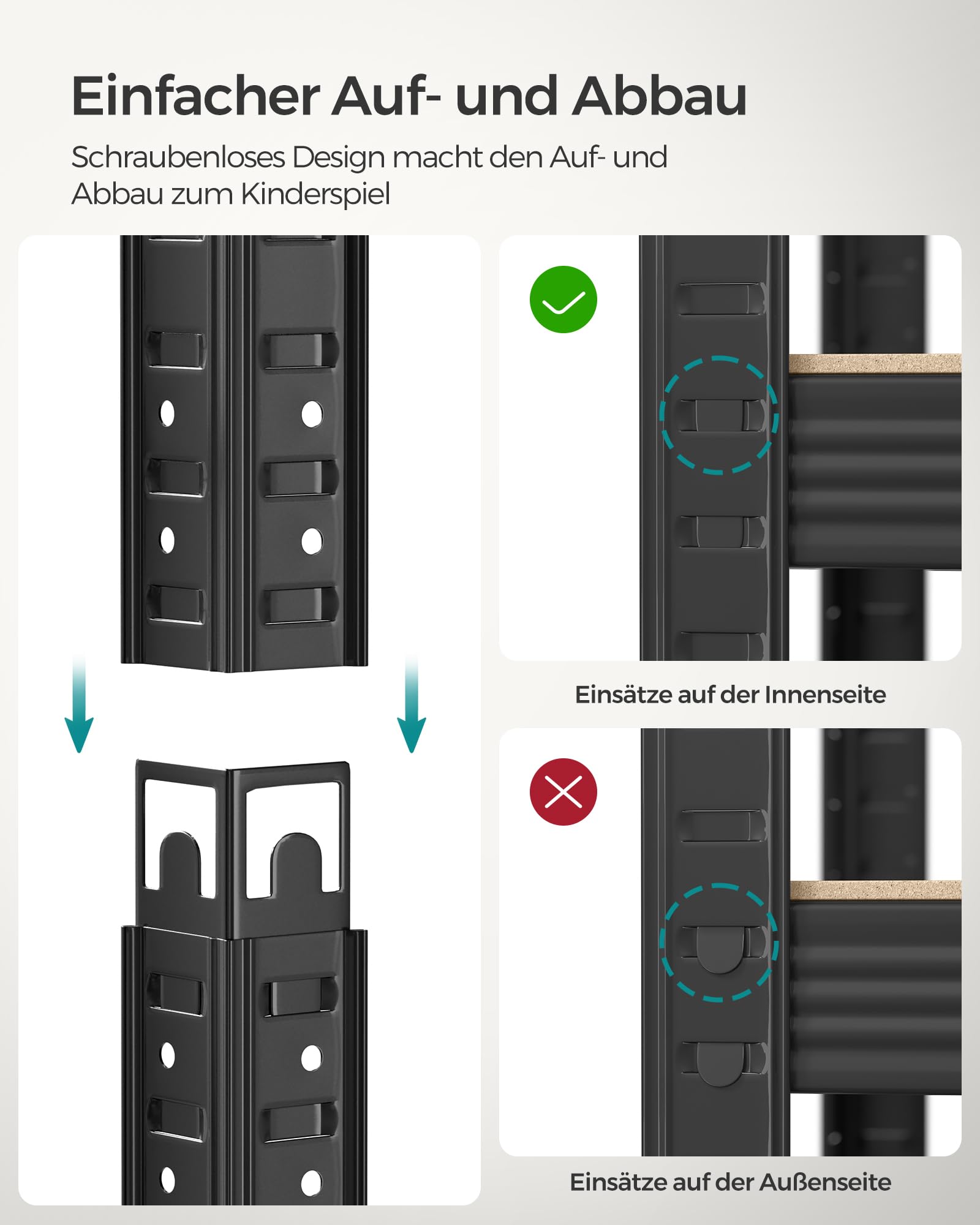 songmics-schwerlastregal-glr060b01-60-x-120-x-200-cm-5-b-den-bis-750-kg-schwarz image 6