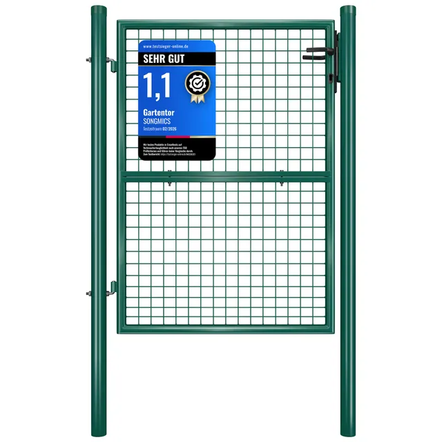 songmics-gartentor-gartent-r-stahl-gr-n-ggd175g image 1