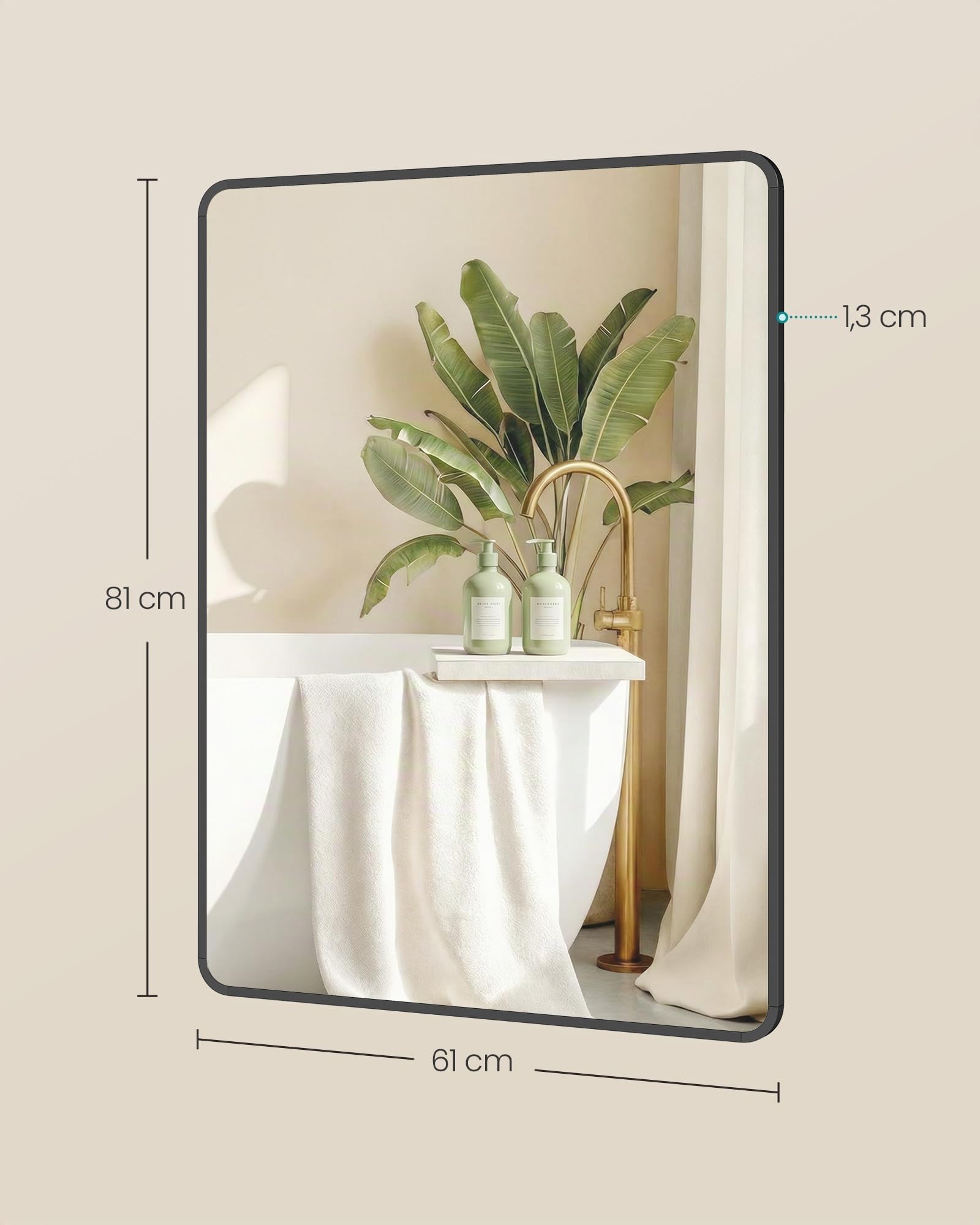 songmics-wandspiegel-rechteckig-aluminiumrahmen-81-x-61-cm image 5