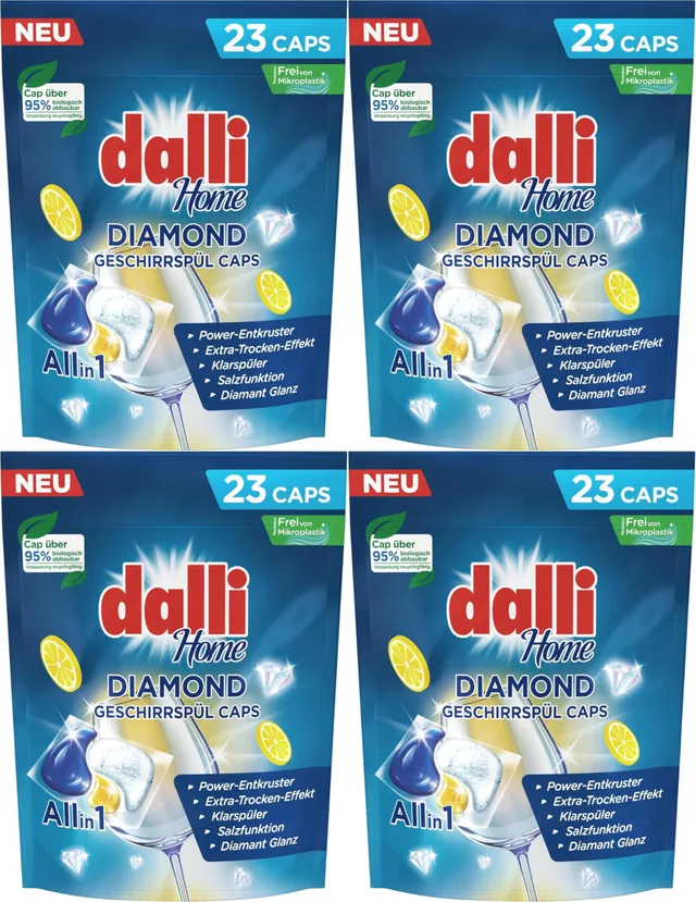 dalli-home-diamond-geschirrsp-l-caps-all-in-1-4-x-23-tabs image 1