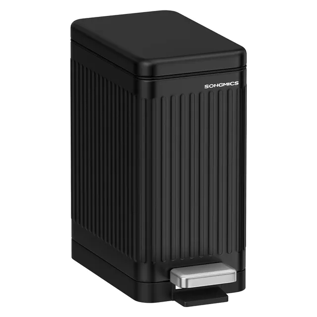 songmics-kosmetikeimer-10-liter-tretm-lleimer-stahl-softclose image 1