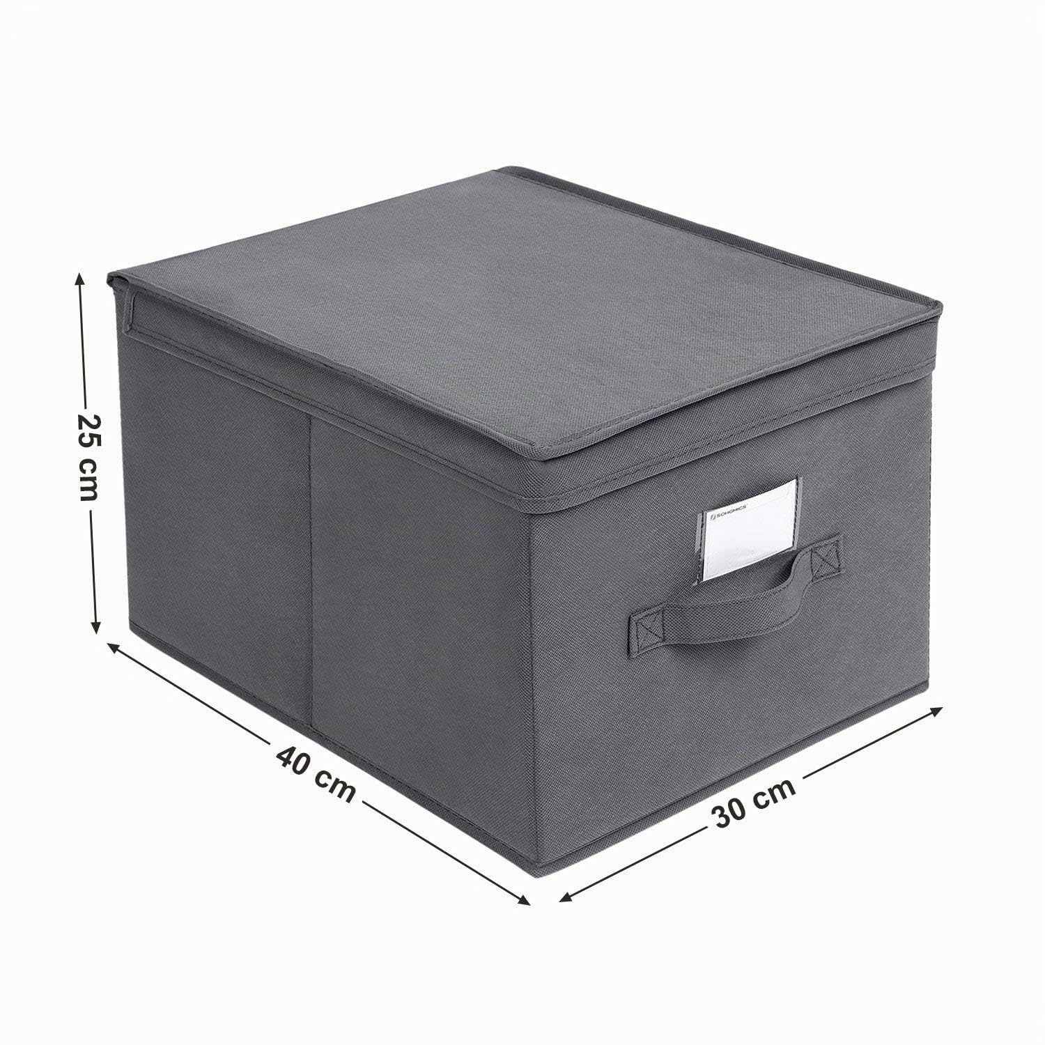 songmics-aufbewahrungsbox-rfb03g-3er-set-faltbox-mit-deckel-40-x-30-x-25-cm-grau image 5