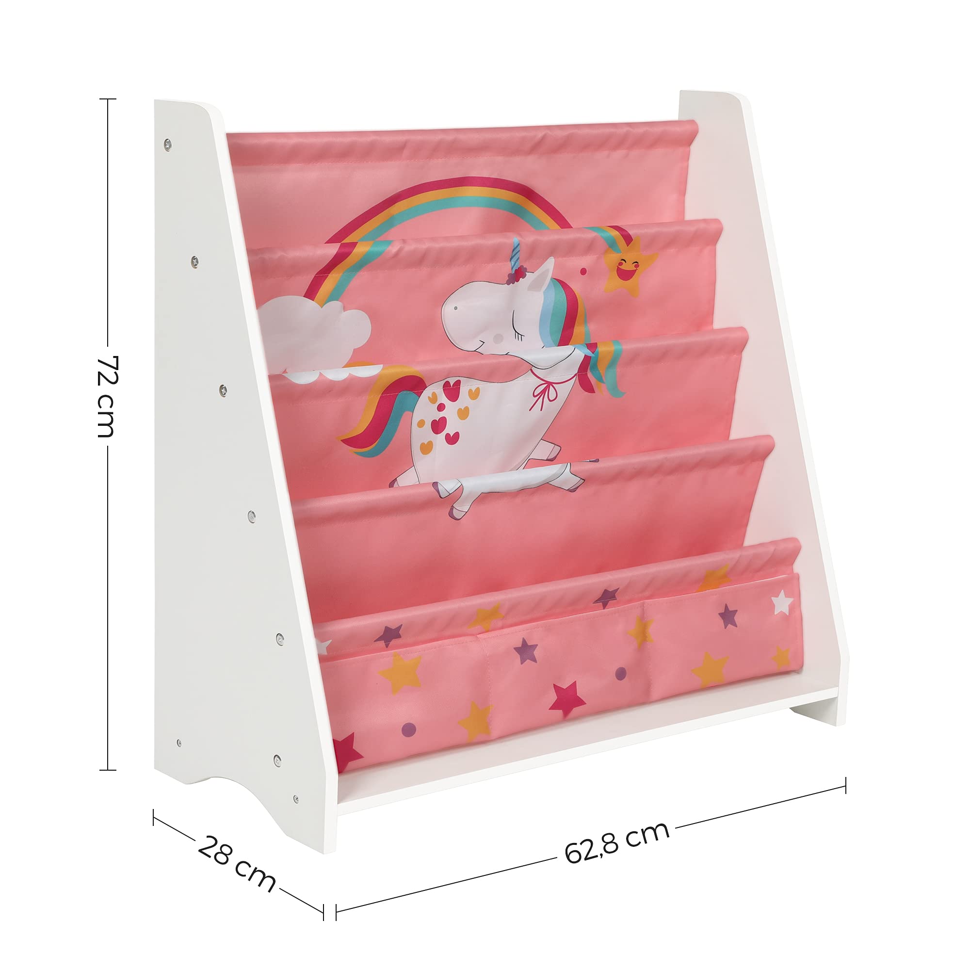 songmics-kinder-b-cherregal-gkr071p01-5-ebenen-62-8-x-28-x-72-cm-wei-rosa image 3