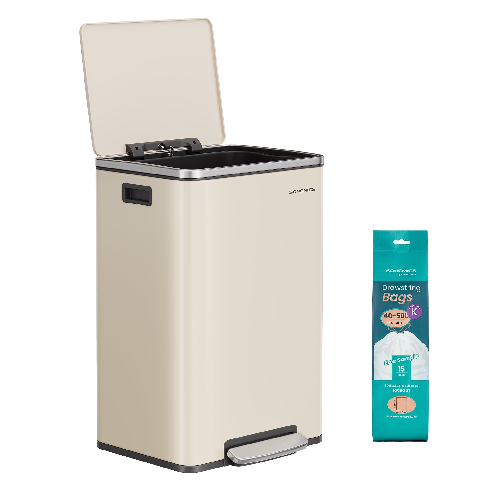 songmics-ltb595a02-m-lleimer-50-l-mit-pedal-stahl-cremefarben image 1