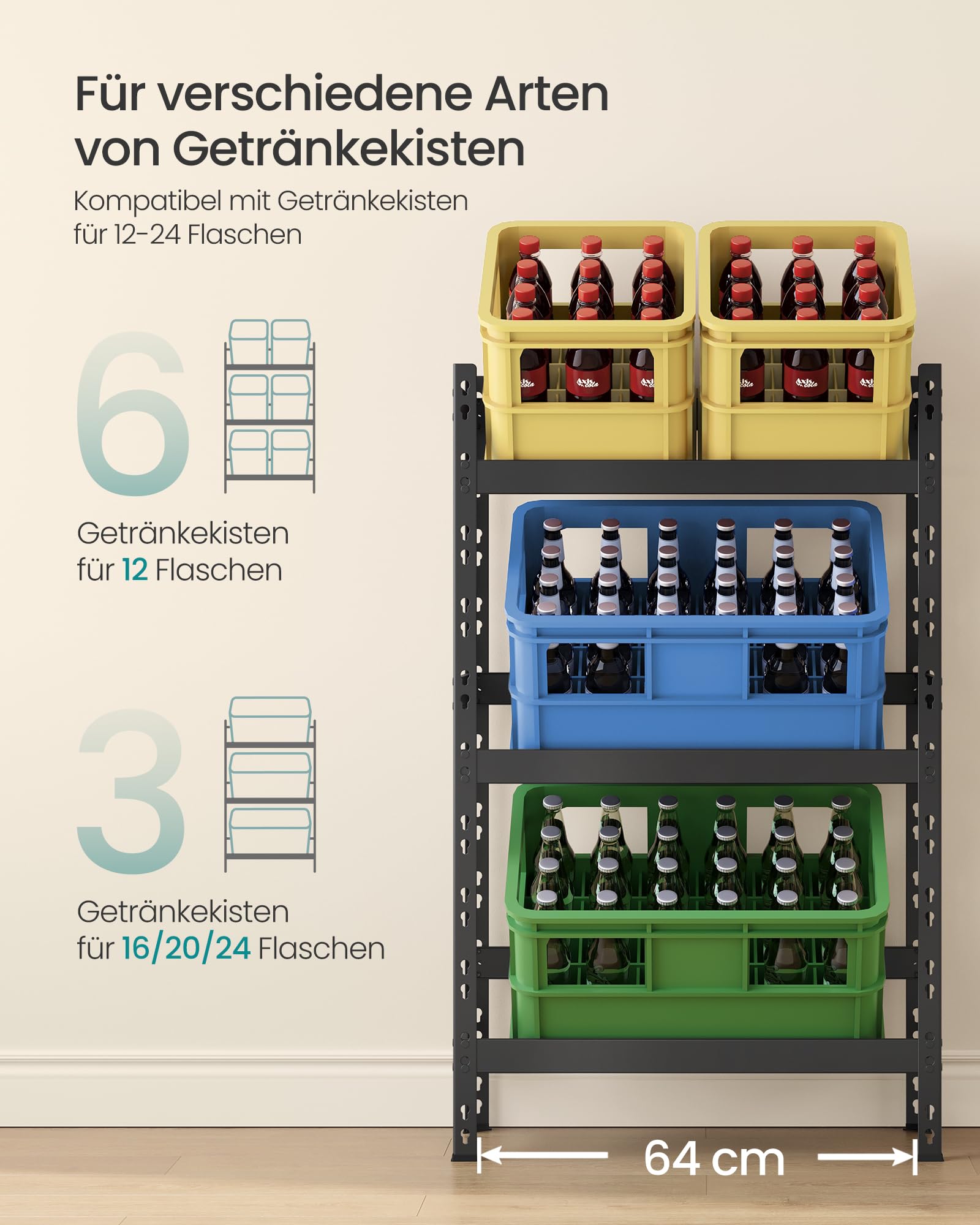 songmics-gyl001b01-getr-nkekistenregal-f-r-3-kisten-3-ebenen-tintenschwarz image 5