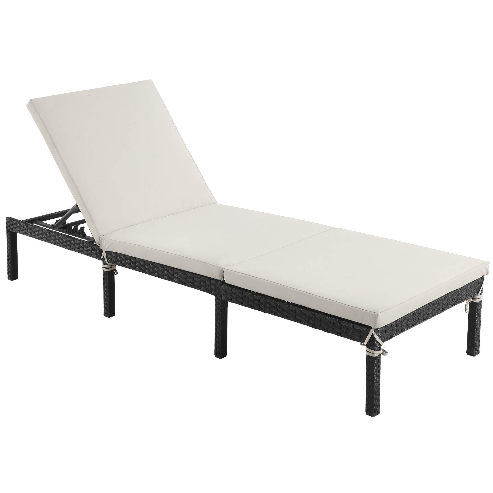 songmics-sonnenliege-gartenliege-polyrattan-beige-gcb27brv2 image 1