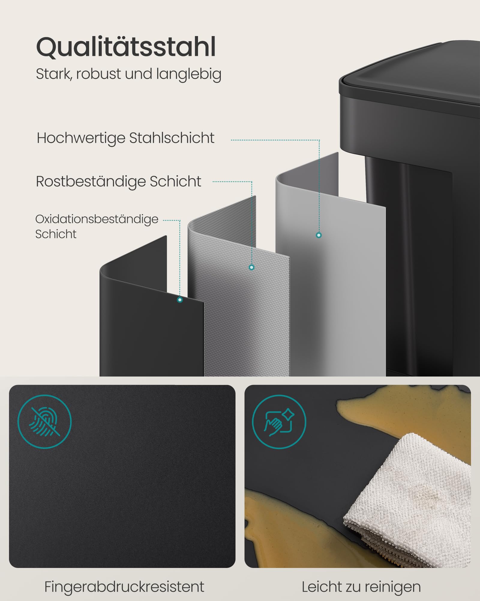 songmics-m-lleimer-k-che-ltb741b02-2x30l-tretm-lleimer-stahl-tintenschwarz image 7