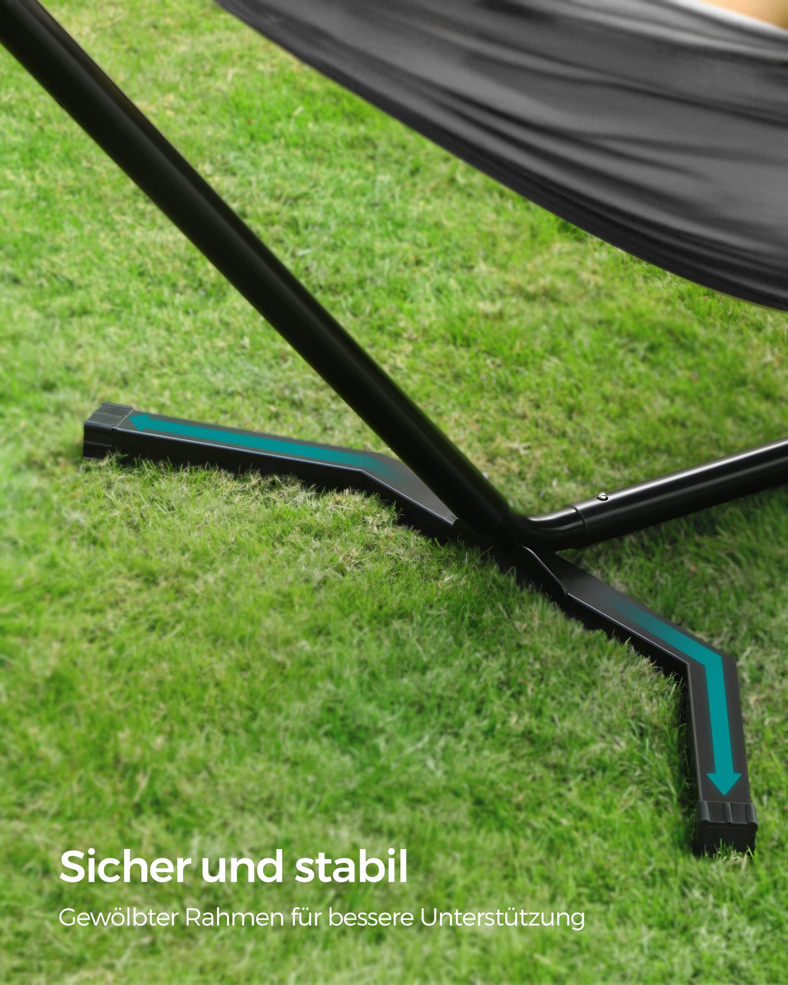 songmics-ghs001g01-h-ngematte-mit-gestell-210-x-150-cm-bis-240-kg image 3