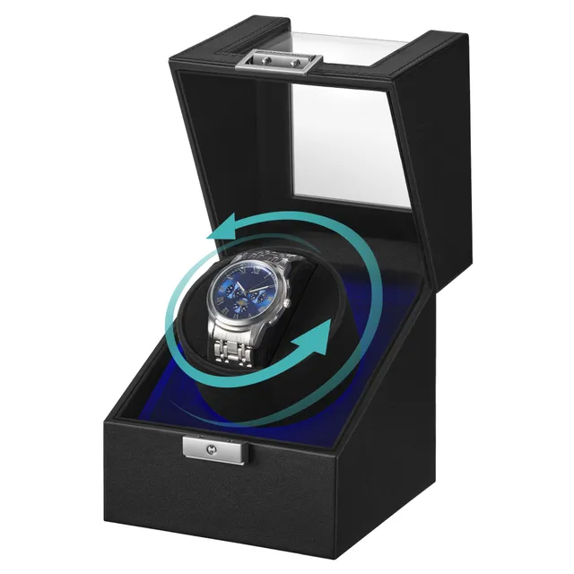 songmics-uhrenbeweger-jwb030b01-f-r-1-uhr-automatik-led-schwarz image 1